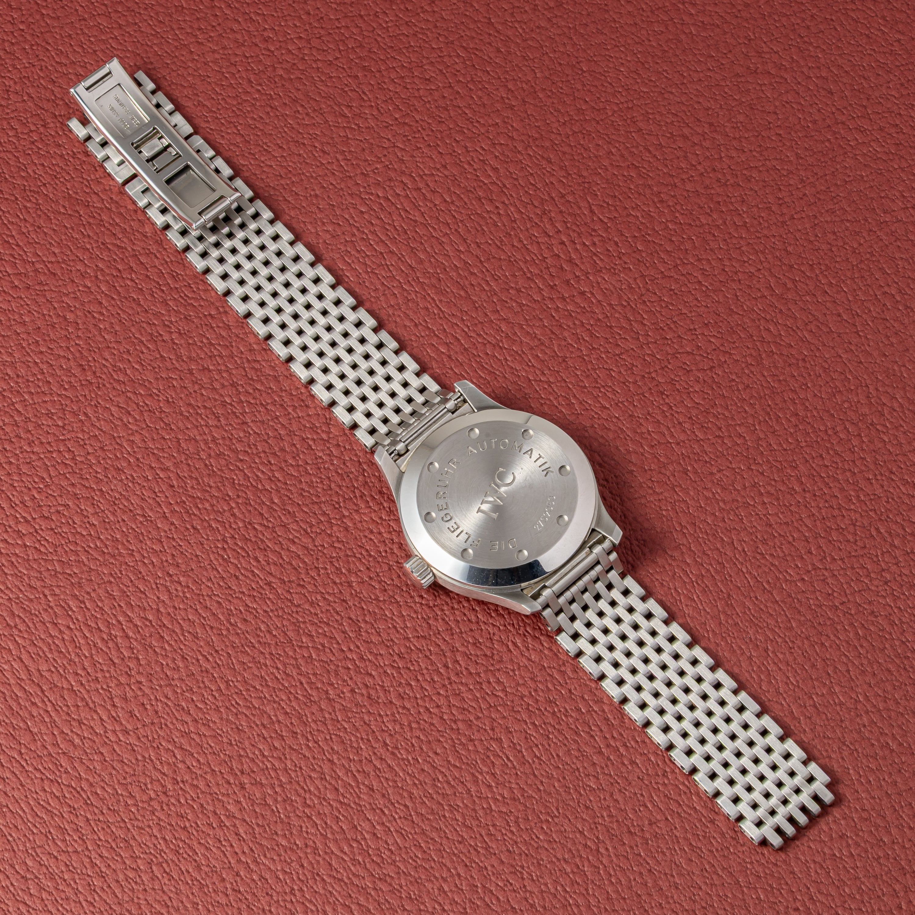 IWC マーク12 1999年製 Cal.884/2 Ref.3241 自動巻き 純正ブレス ギャランティカード付き