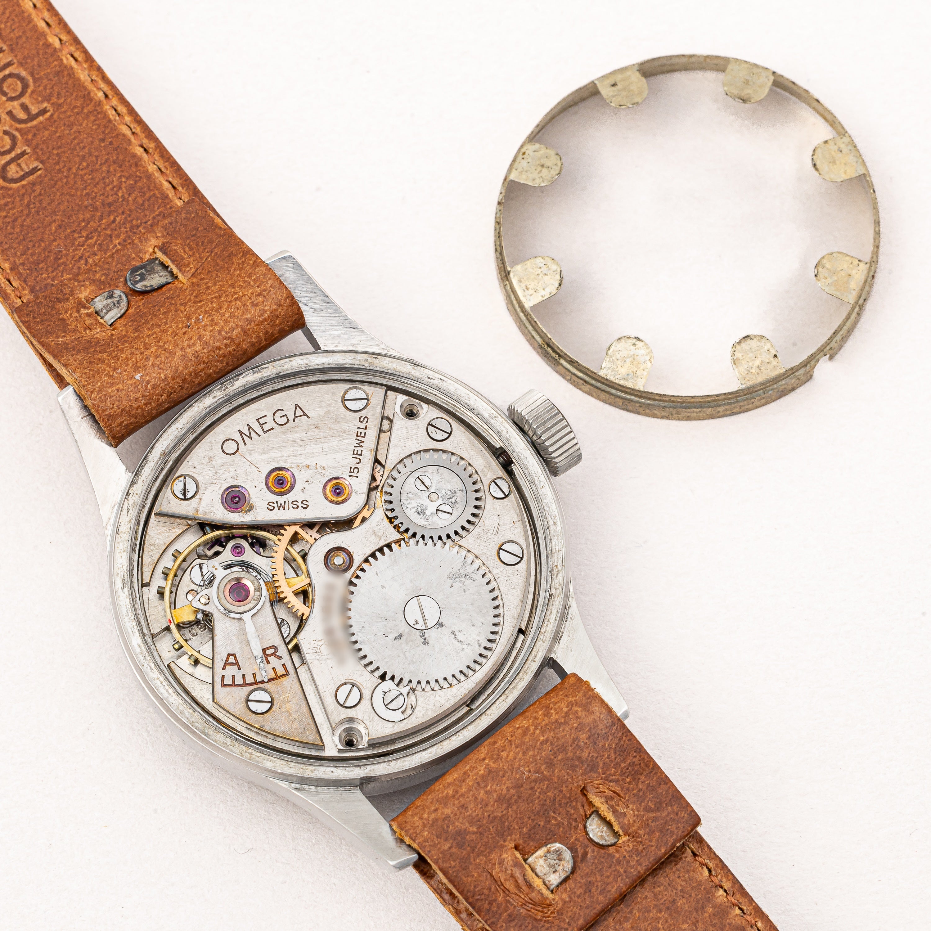 オメガ イギリス陸軍 W.W.W. ダーティーダース 1940年代製 手巻き Cal.30 T2