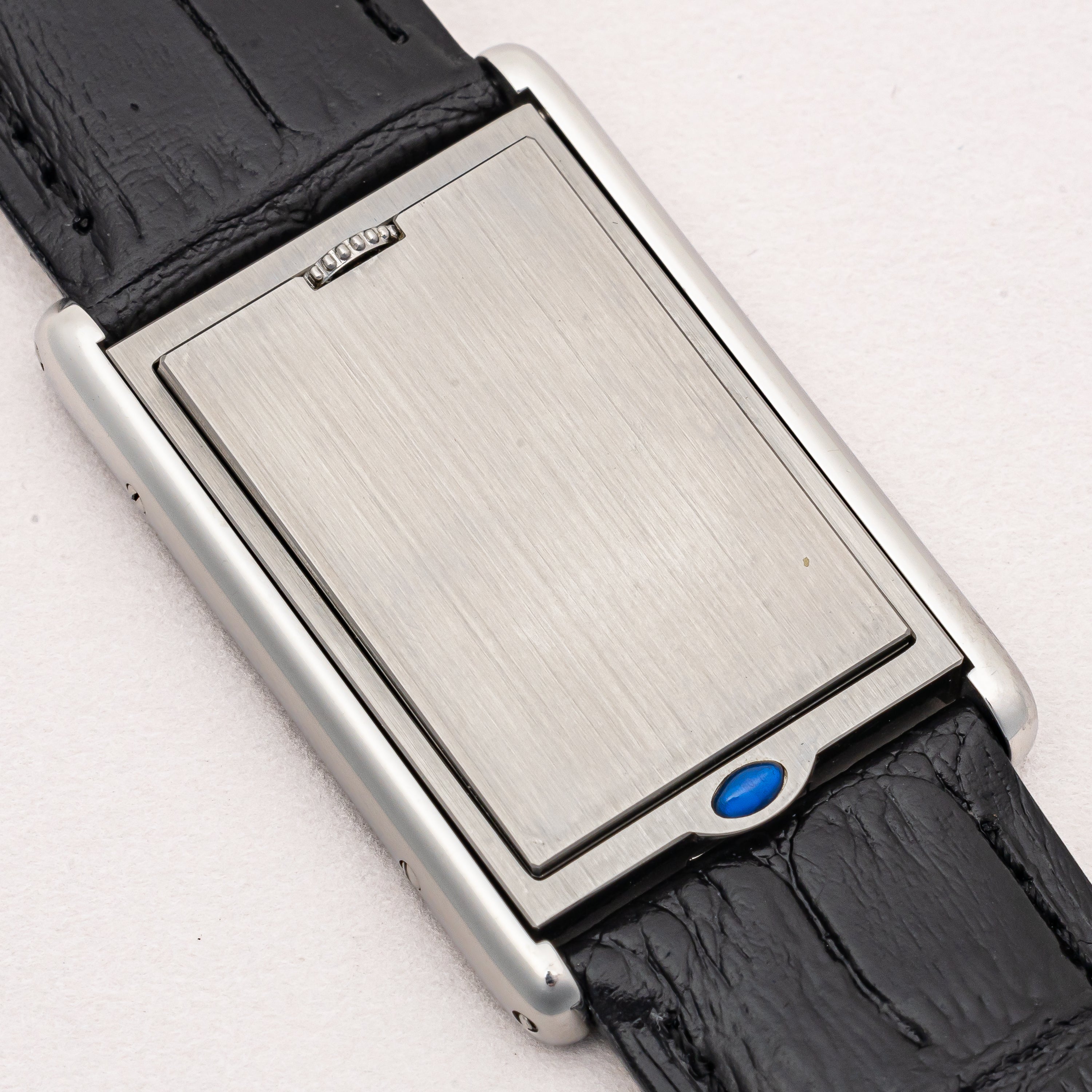 カルティエ タンク バスキュラント 1990年代製 Ref.W1011358 LMサイズ 純正尾錠付き