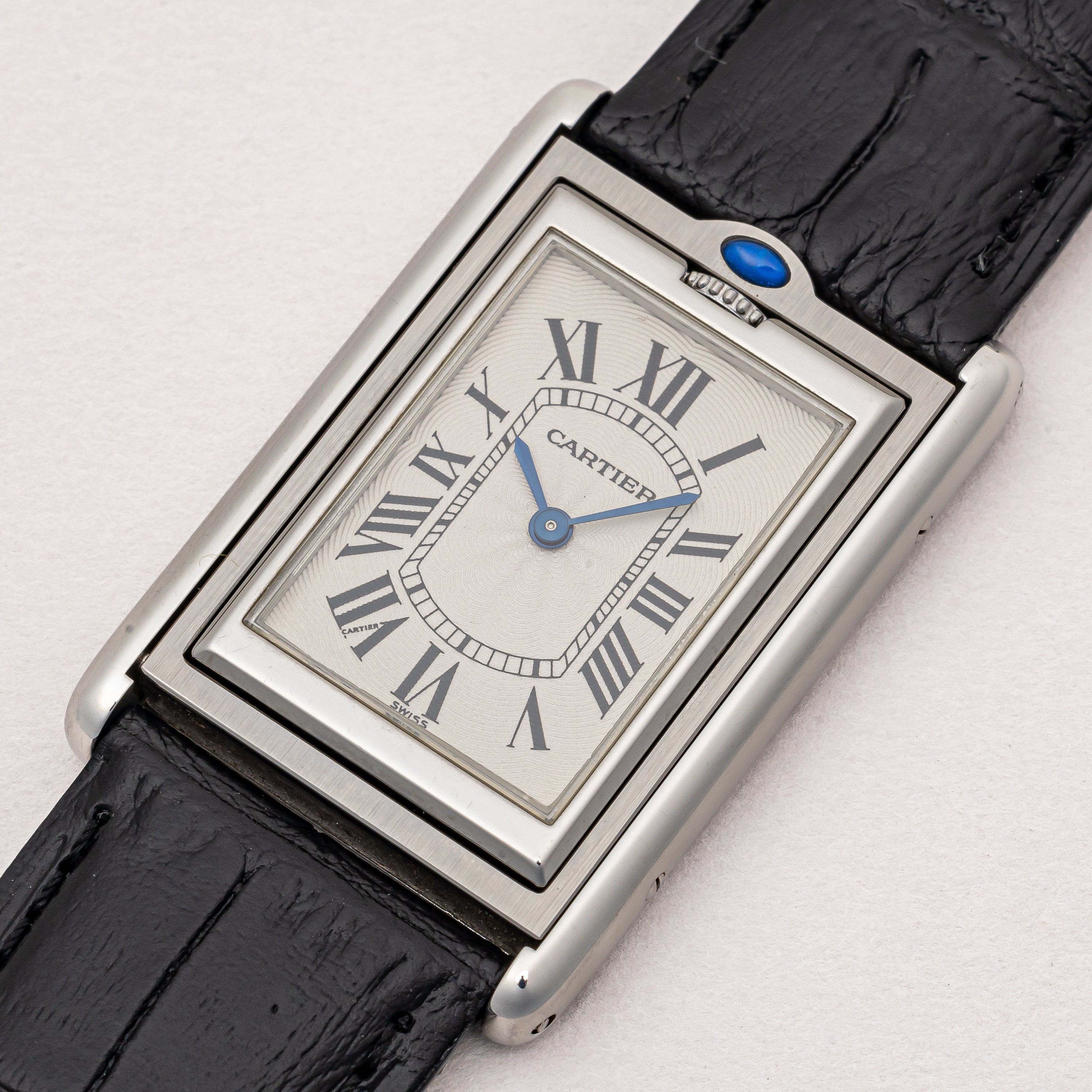 カルティエ タンク バスキュラント 1990年代製 Ref.W1011358 LMサイズ 純正尾錠付き
