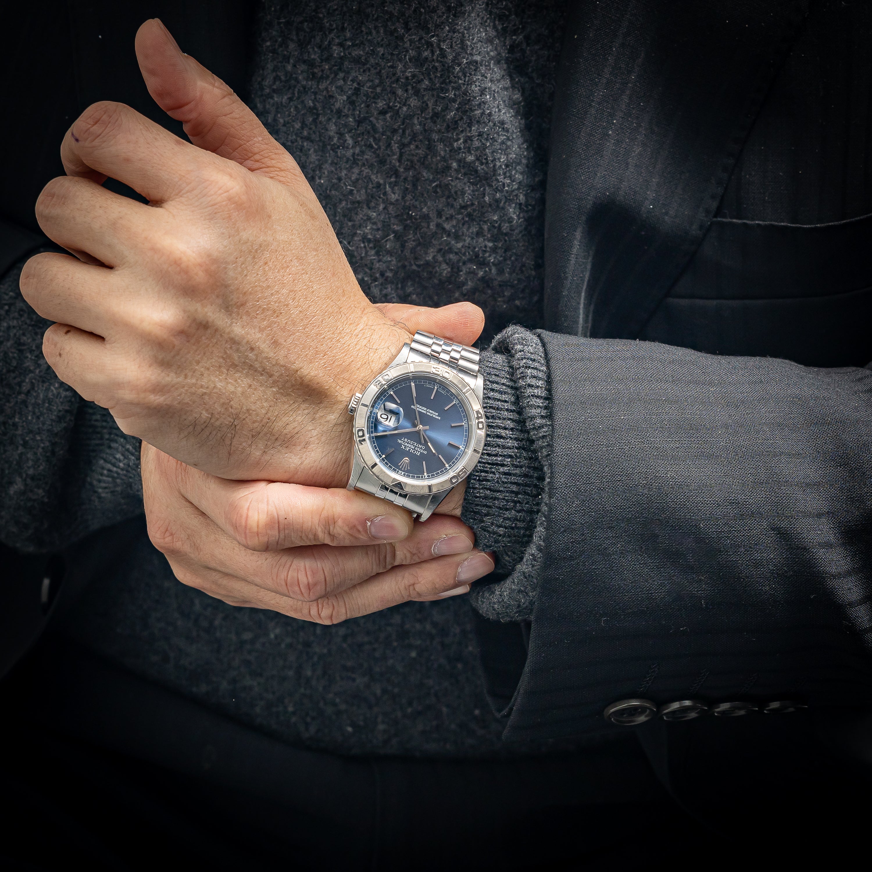 ロレックス サンダーバード 1996年製 Ref.16264 ブルーダイヤル