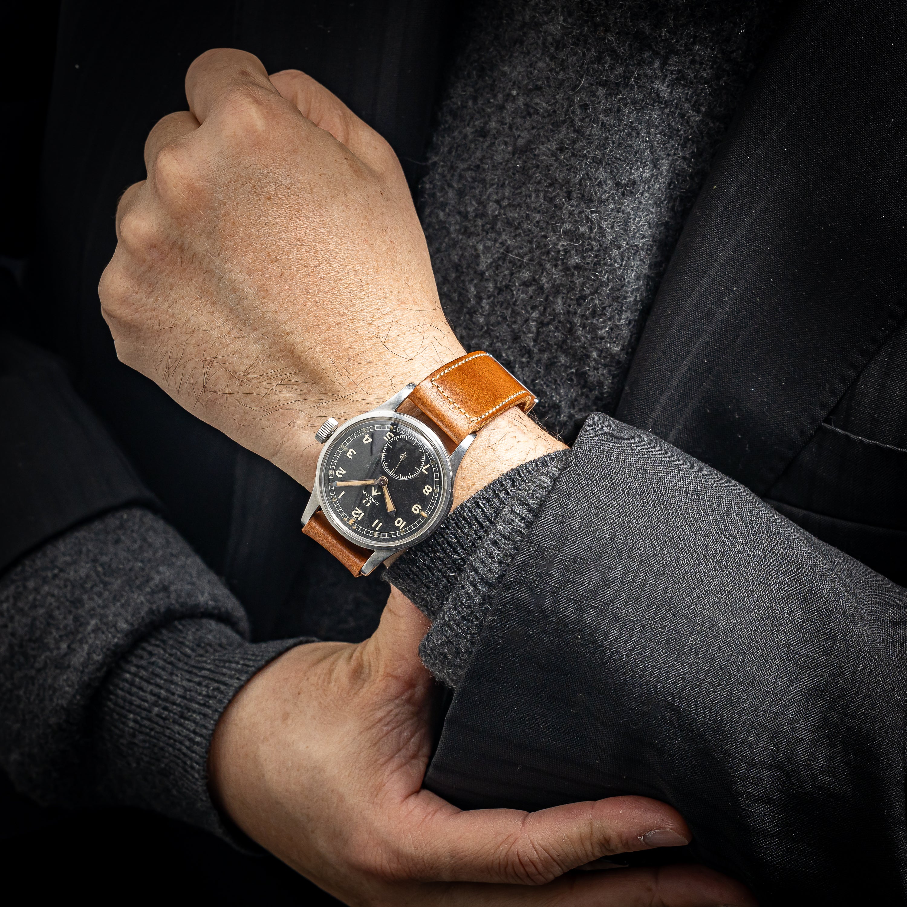 オメガ イギリス陸軍 W.W.W. ダーティーダース 1940年代製 手巻き Cal.30 T2