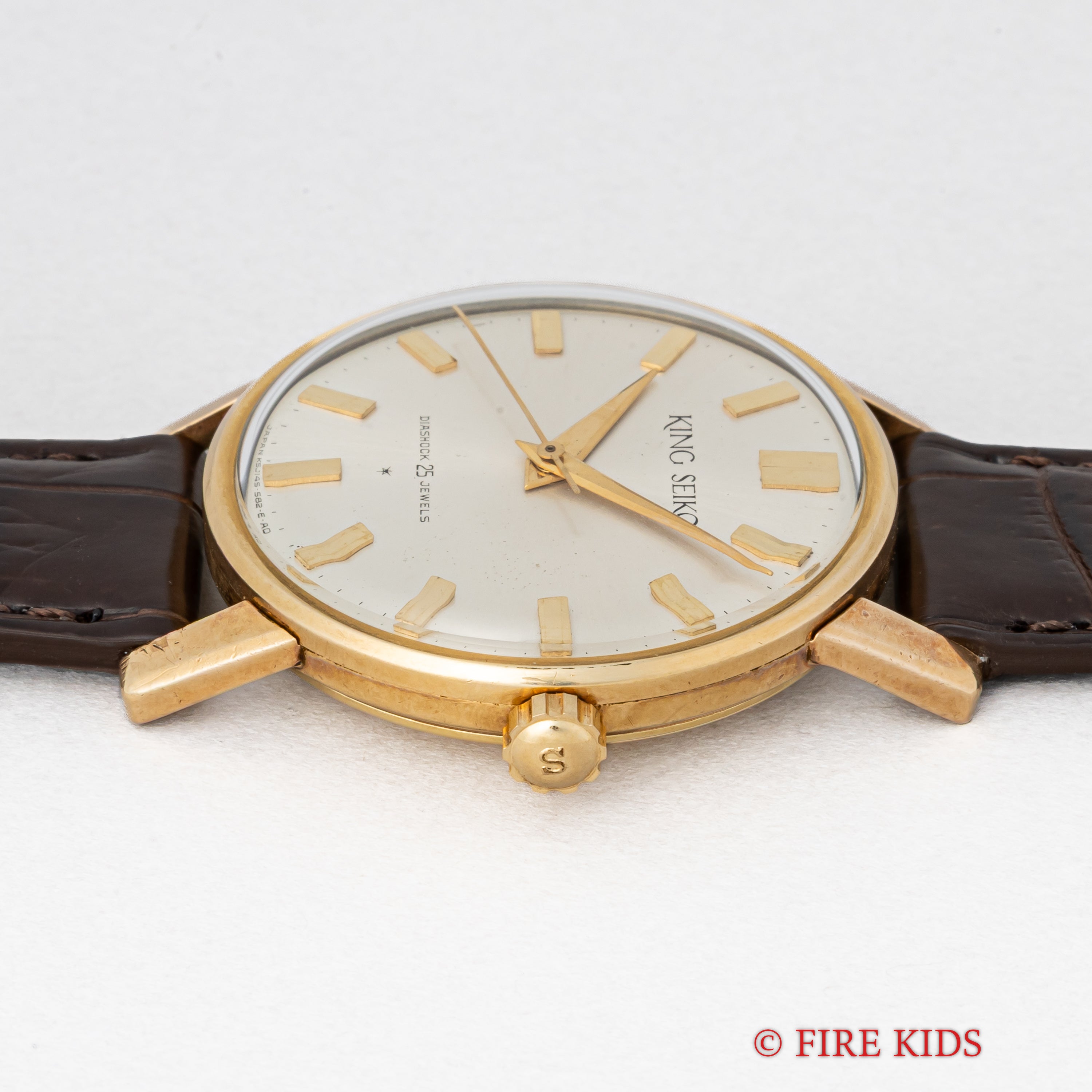 セイコー キングセイコーファーストモデル 1963年製 14金張り Ref.J14102 KS 25石手巻