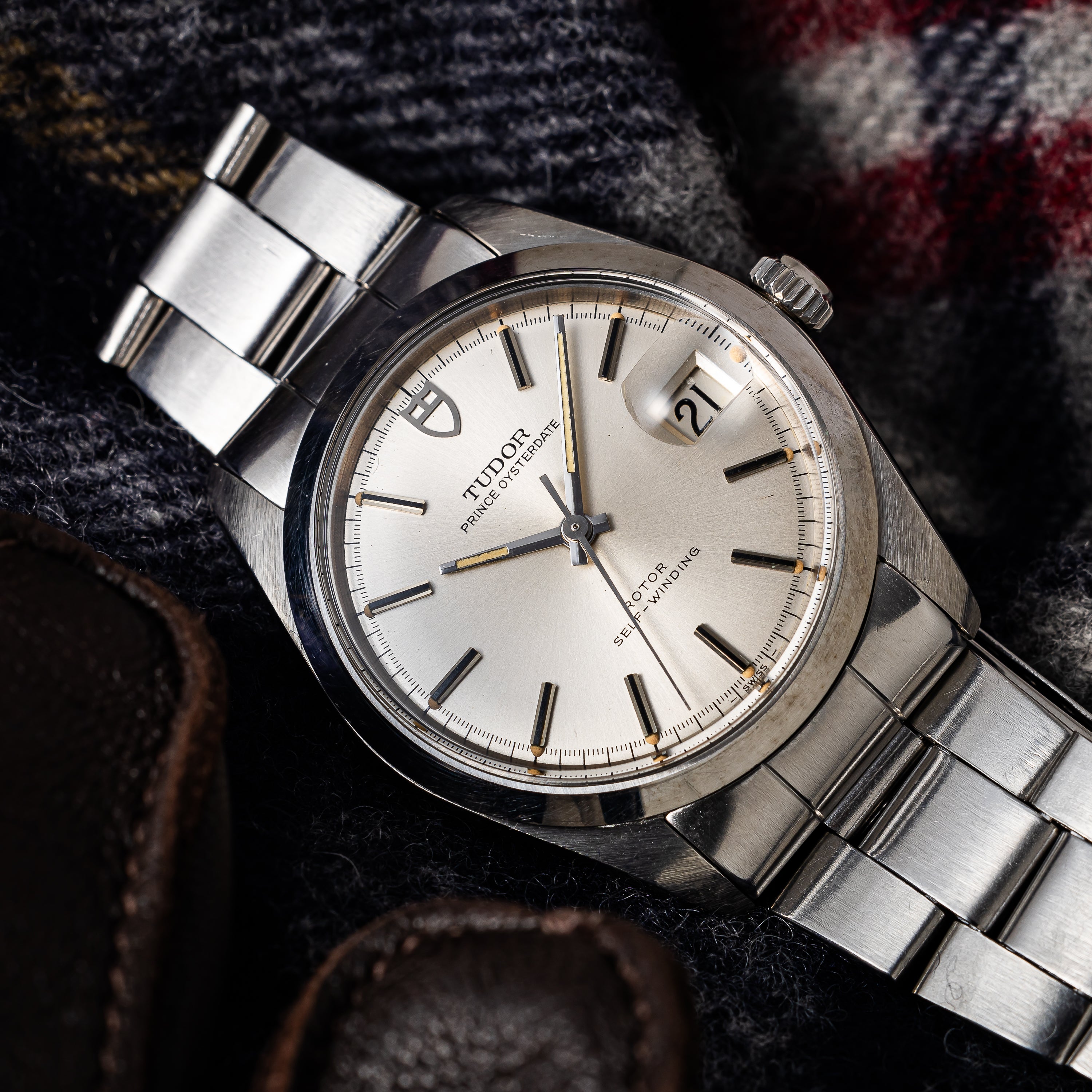 チューダー プリンスオイスターデイト 1969年製 Ref.7106/0 ロレックスブレス 王冠リューズ