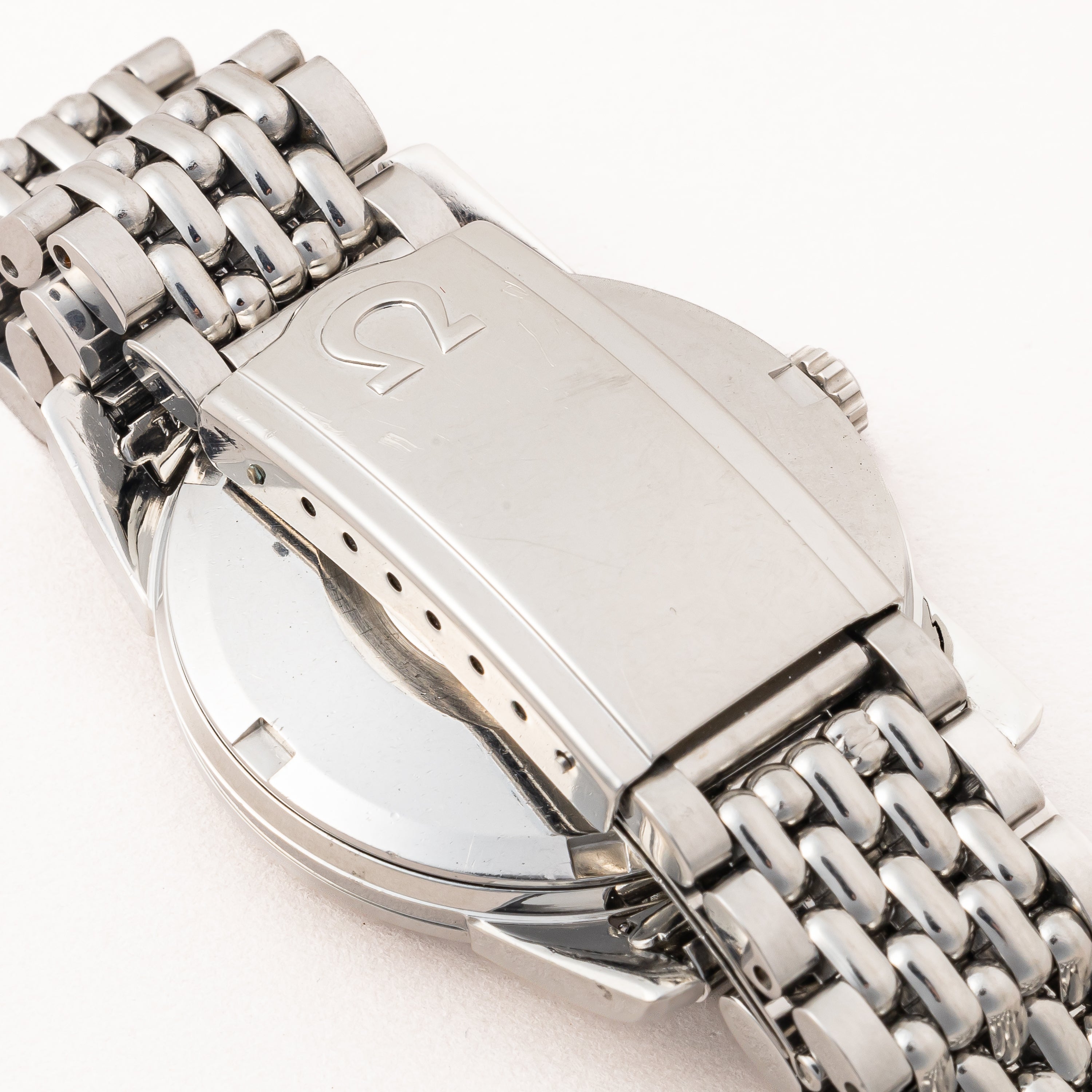 オメガ シーマスター 1963年製 自動巻 Cal.562 シルバーダイヤル 純正ブレス付き