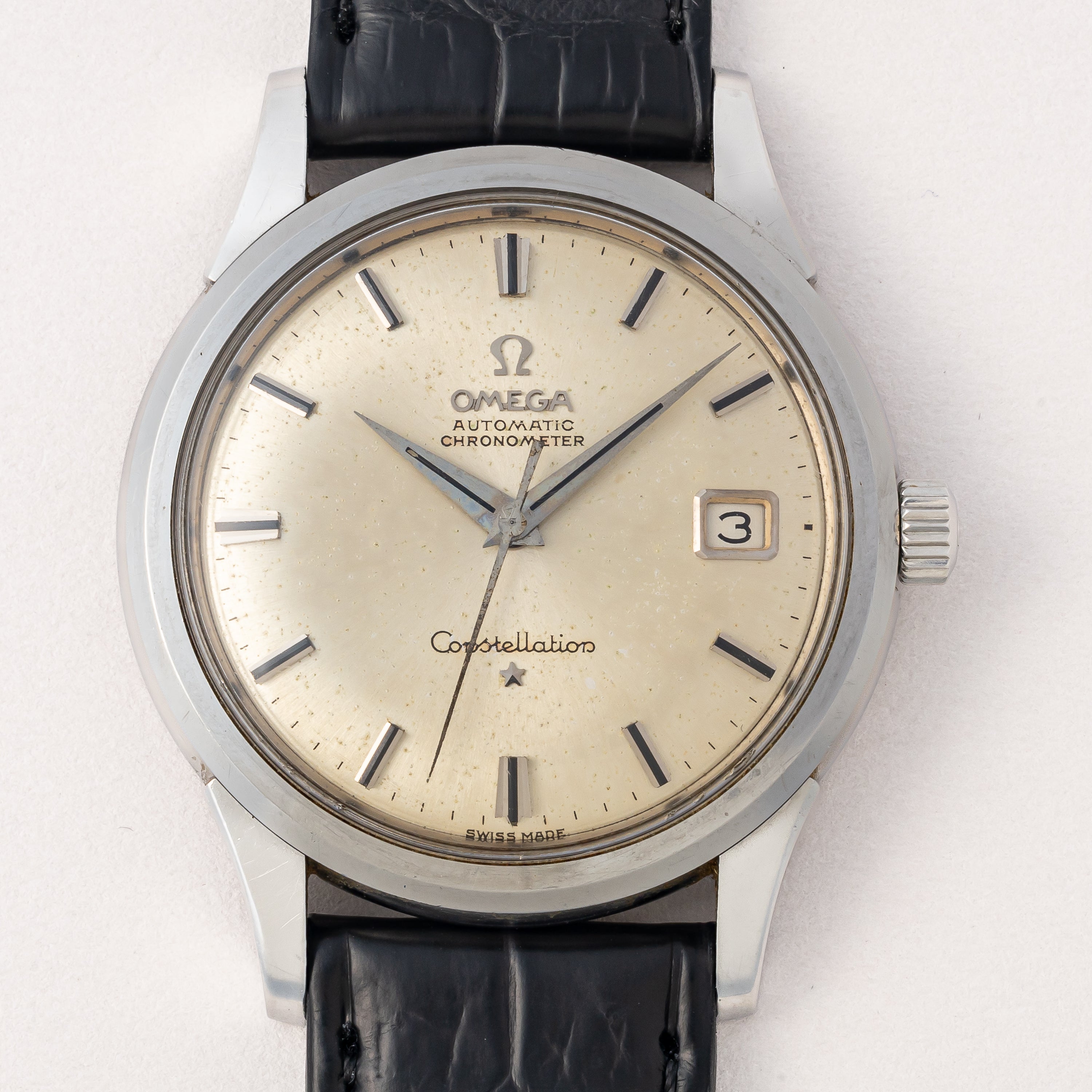 オメガ コンステレーション 1961年製 Ref.14777 61 SC ビッグケース ボンベダイヤル 自動巻きクロノメーター