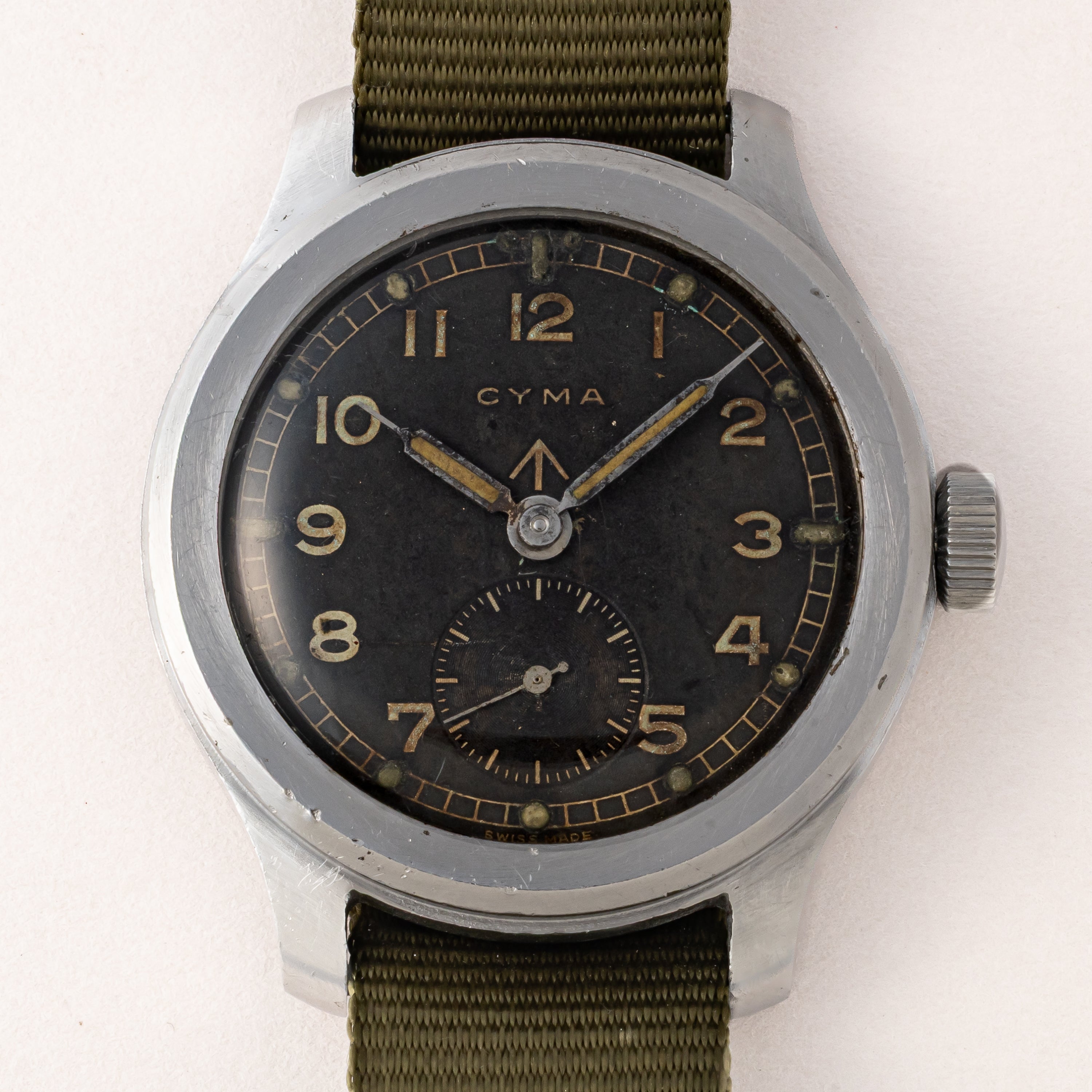 シーマ イギリス軍用時計 ダーティーダース 1940年代製 WWⅡ