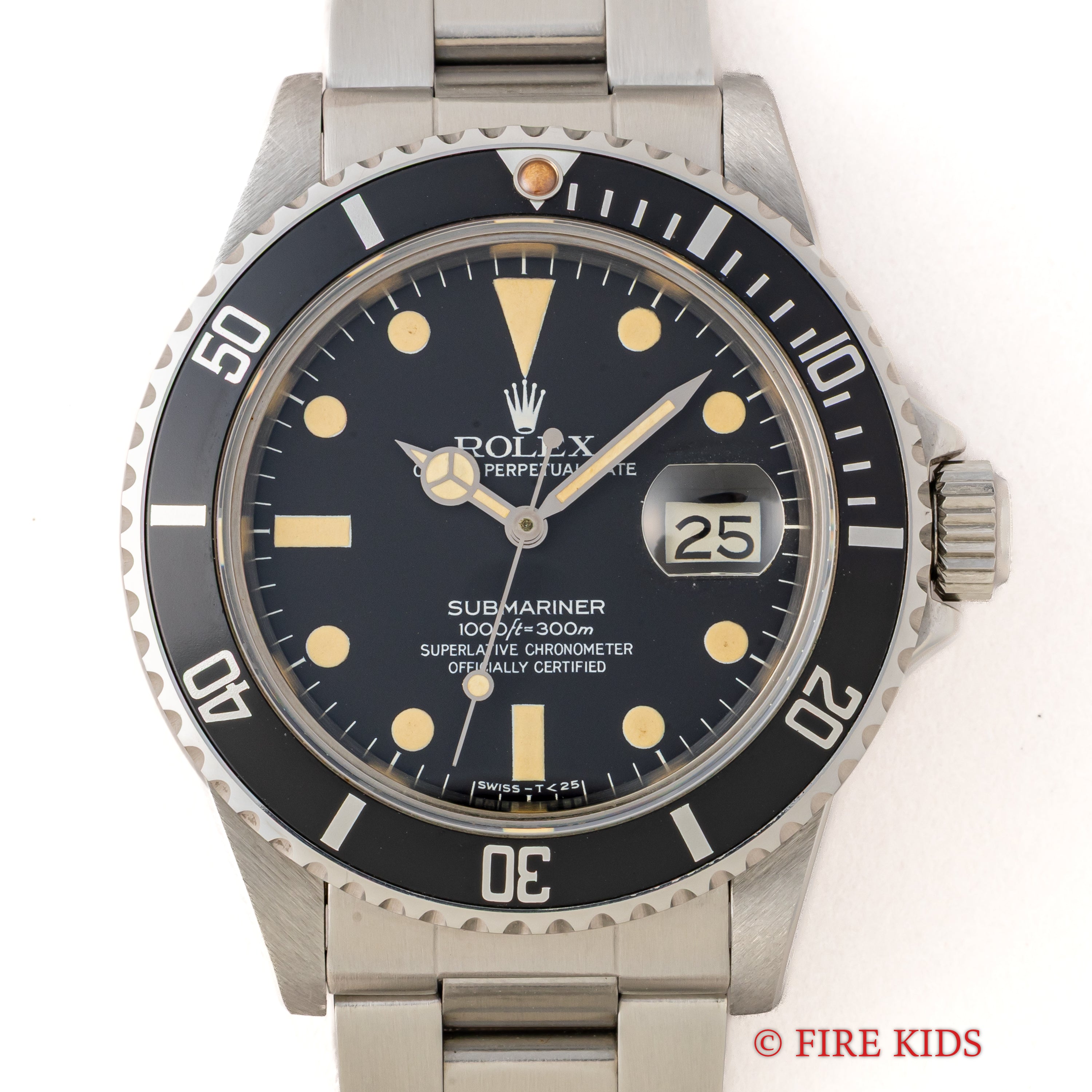 ロレックス サブマリーナー 1981年製 Ref.16800 フチなし夜光 箱・クロノメーター証付