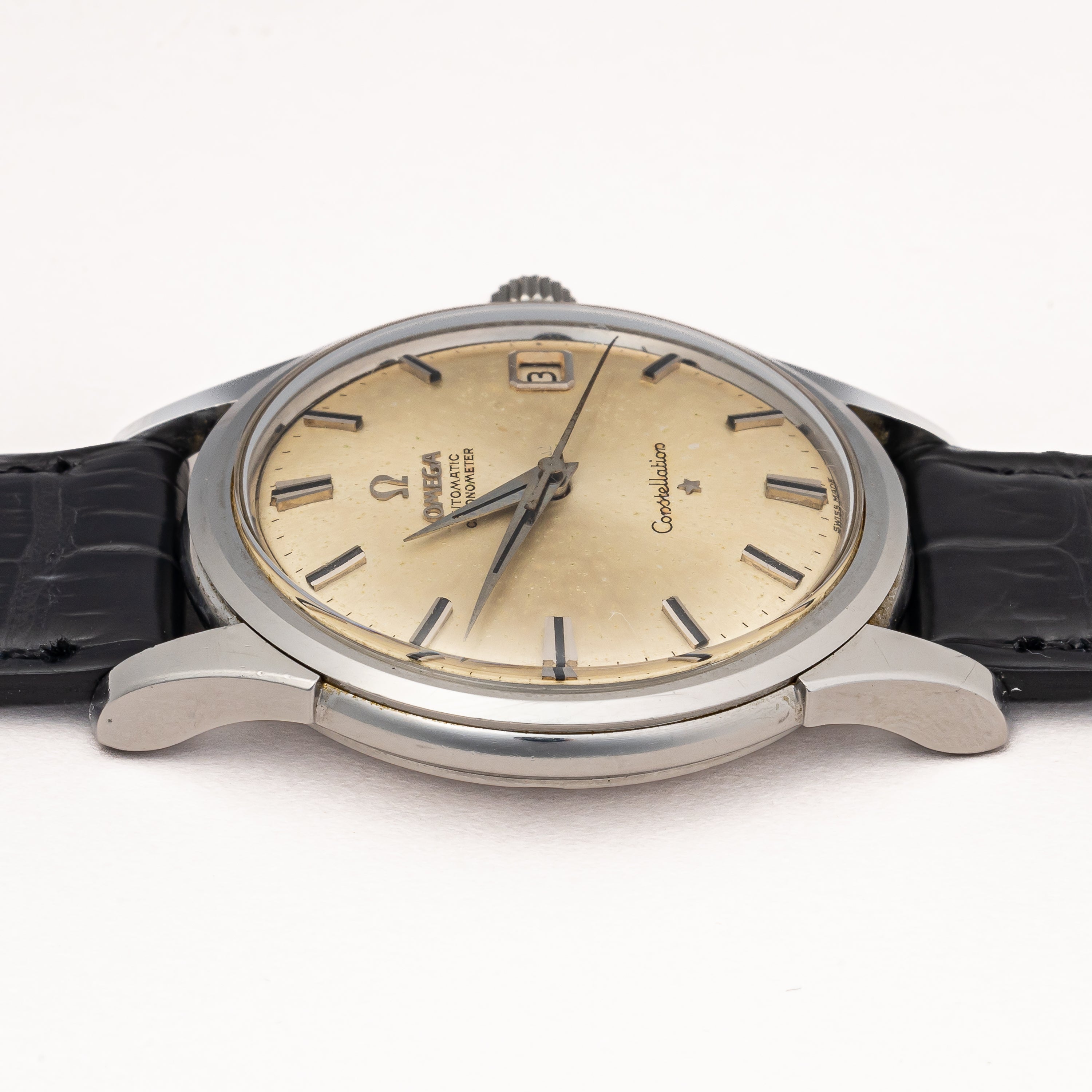 オメガ コンステレーション 1961年製 Ref.14777 61 SC ビッグケース ボンベダイヤル 自動巻きクロノメーター