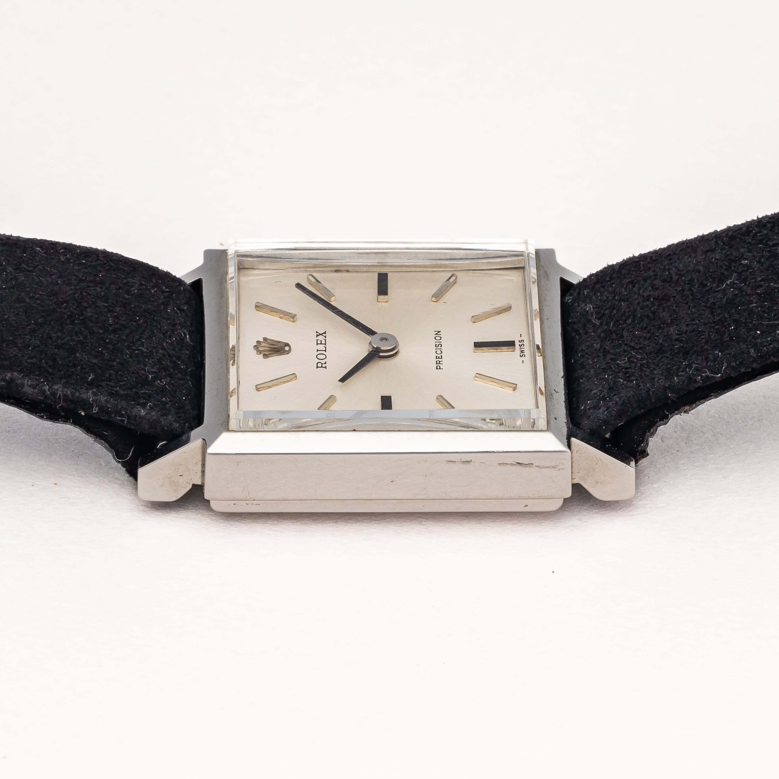 ロレックス レディース 1974年製 Ref.2611 スクエアケース 手巻き 箱、タグ付き美品