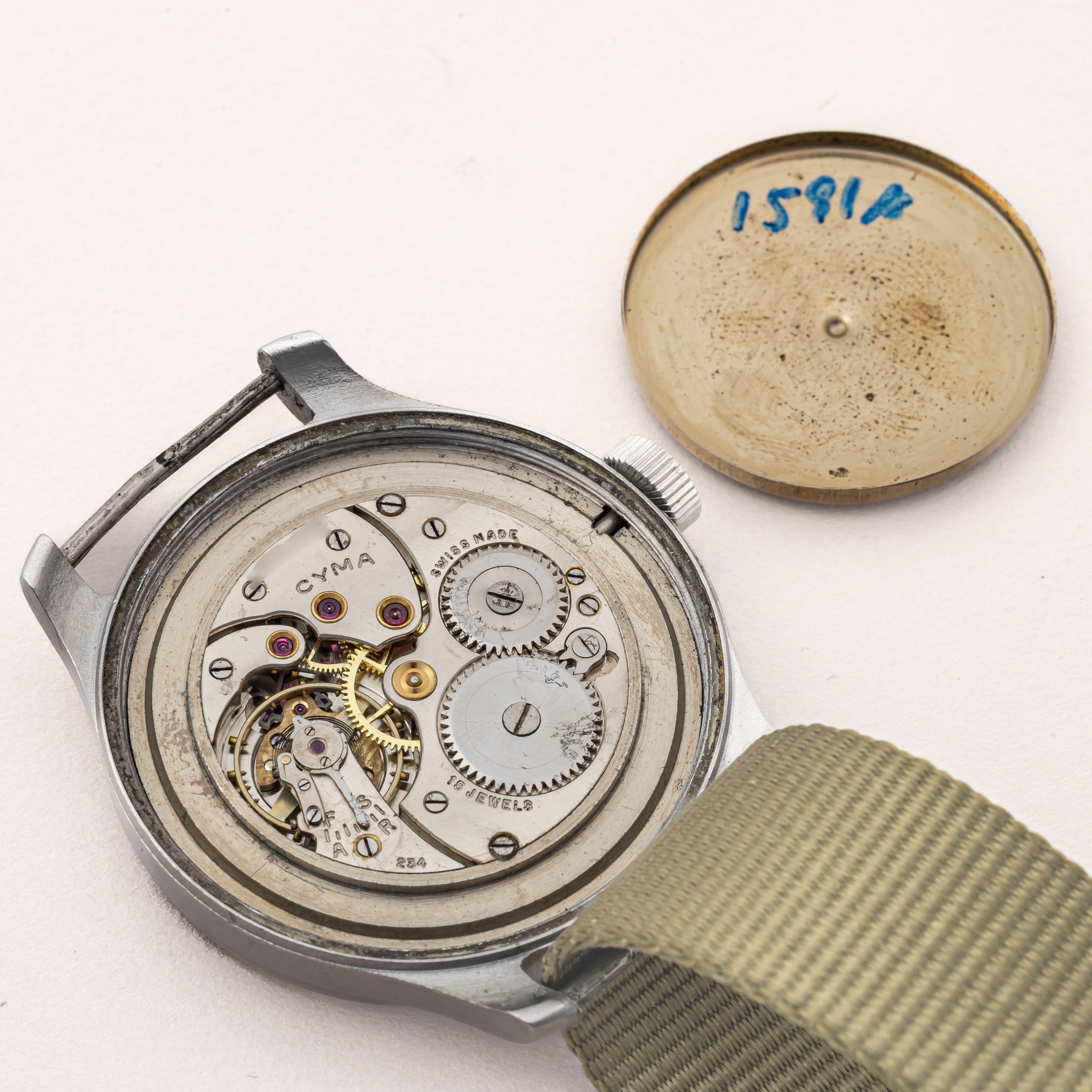 シーマ イギリス軍用時計 ダーティーダース 1940年代製 WWⅡ