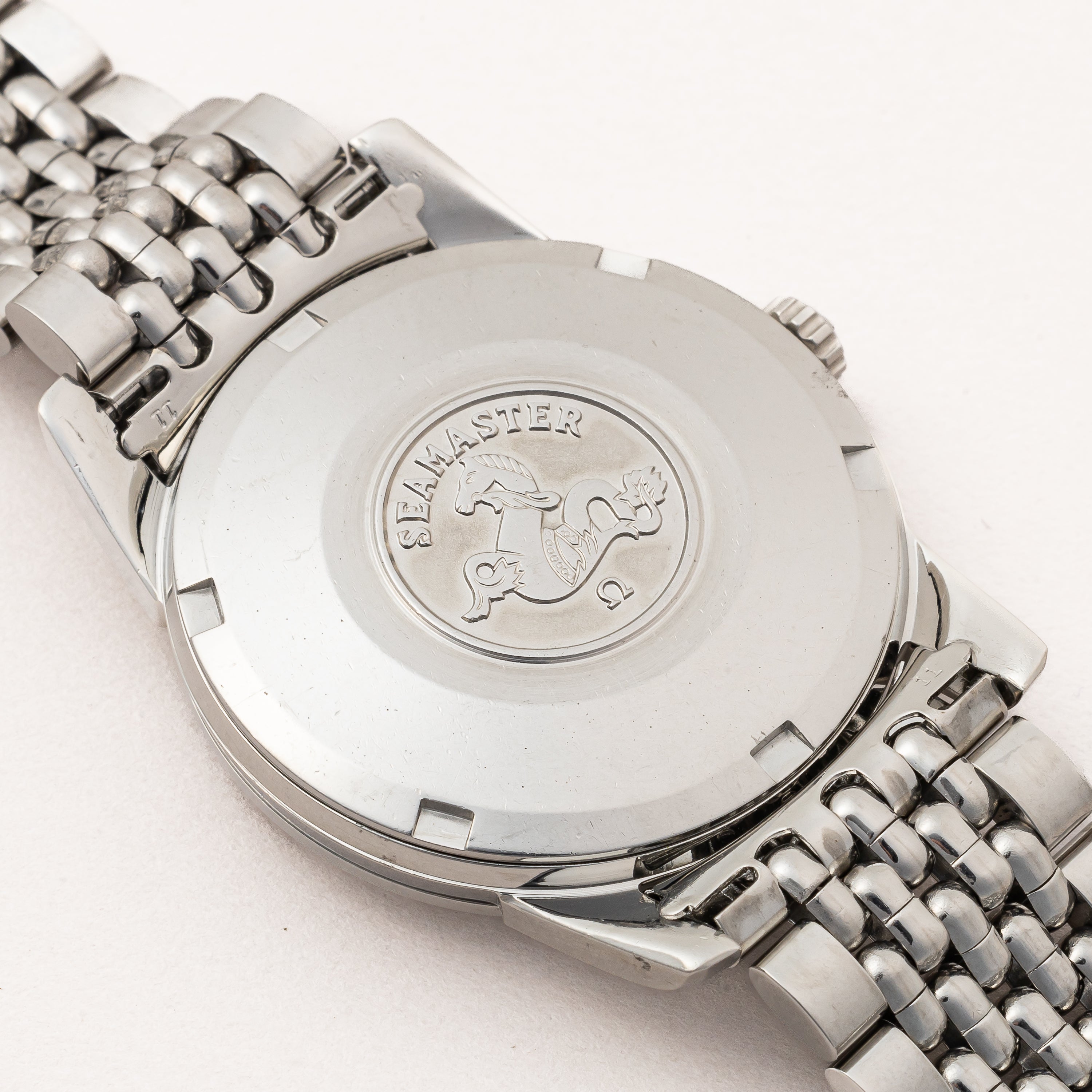 オメガ シーマスター 1963年製 自動巻 Cal.562 シルバーダイヤル 純正ブレス付き