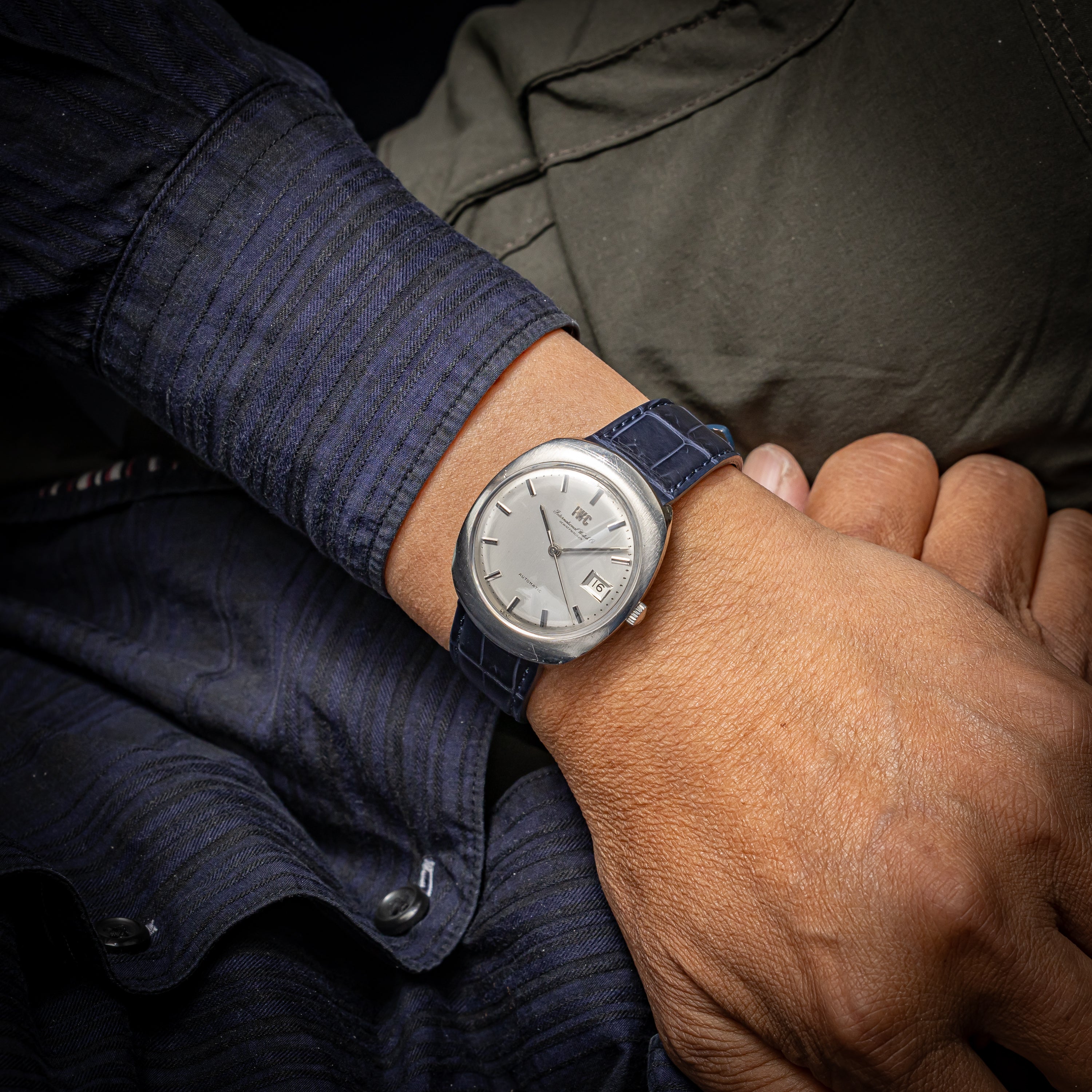 IWCトノー型ケース 1970年製/昭和45年製 ペラトン式自動巻 Cal.8541