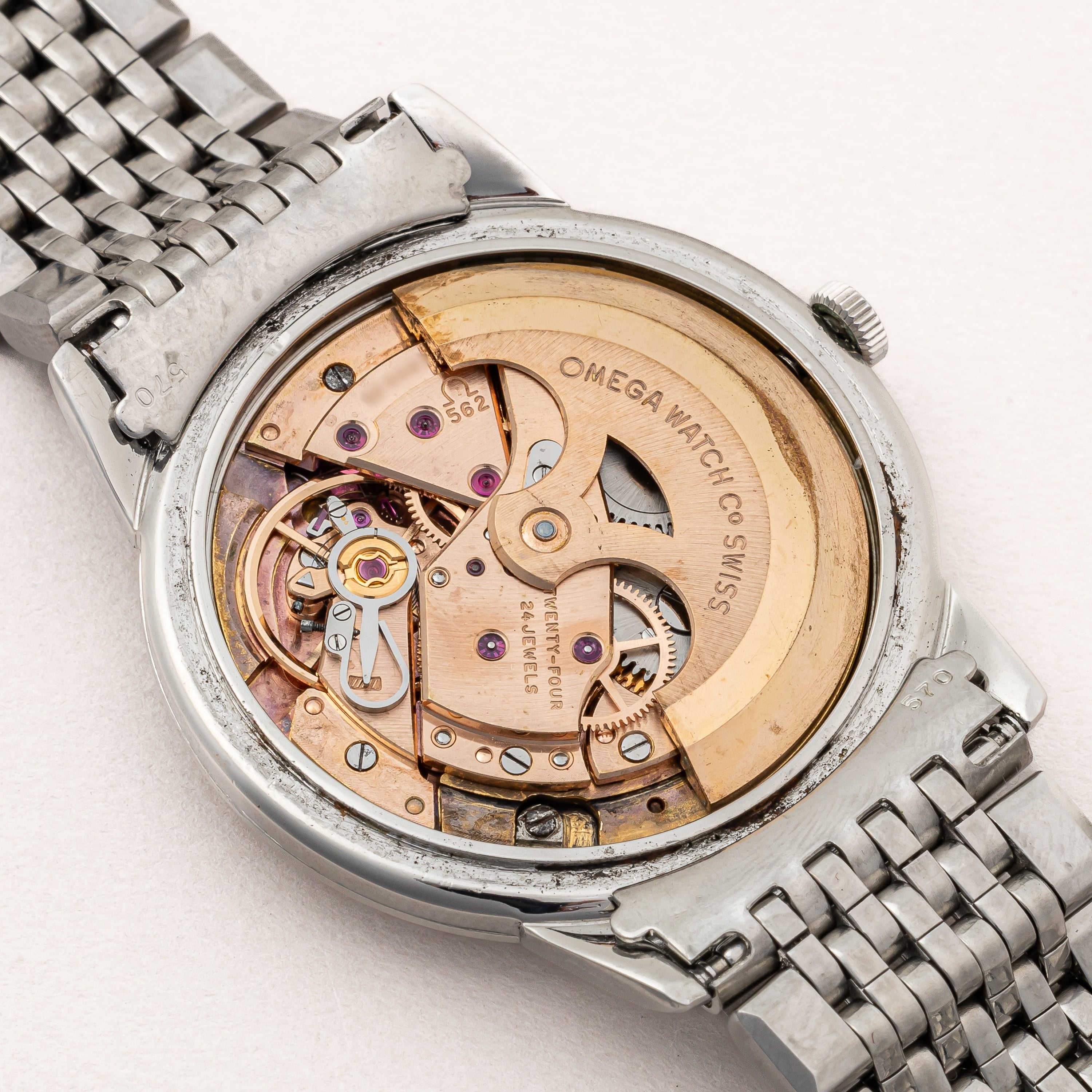 オメガ ジュネーブ 1959年製 Ref.14703 2 SC クロスライン