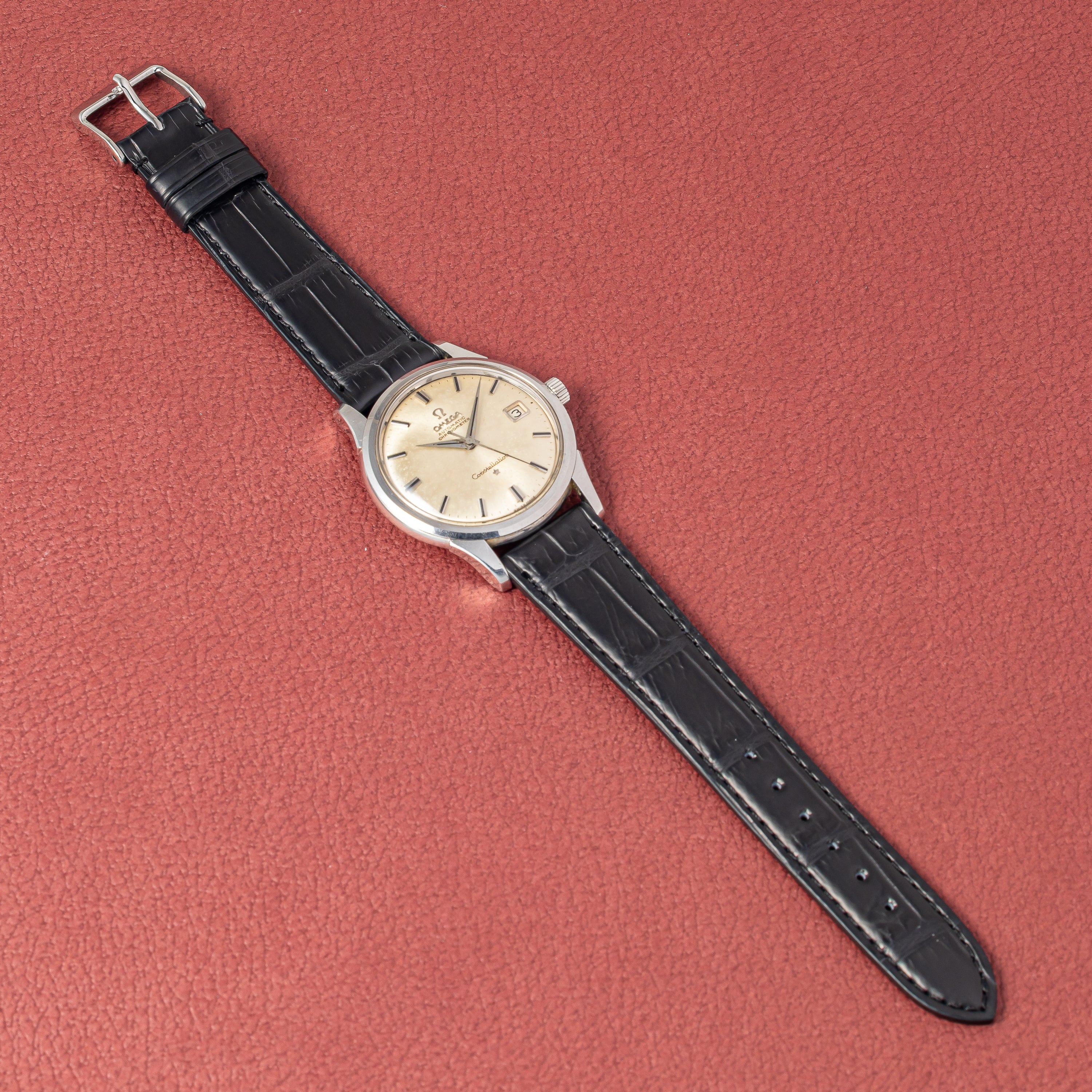 オメガ コンステレーション 1961年製 Ref.14777 61 SC ビッグケース ボンベダイヤル 自動巻きクロノメーター
