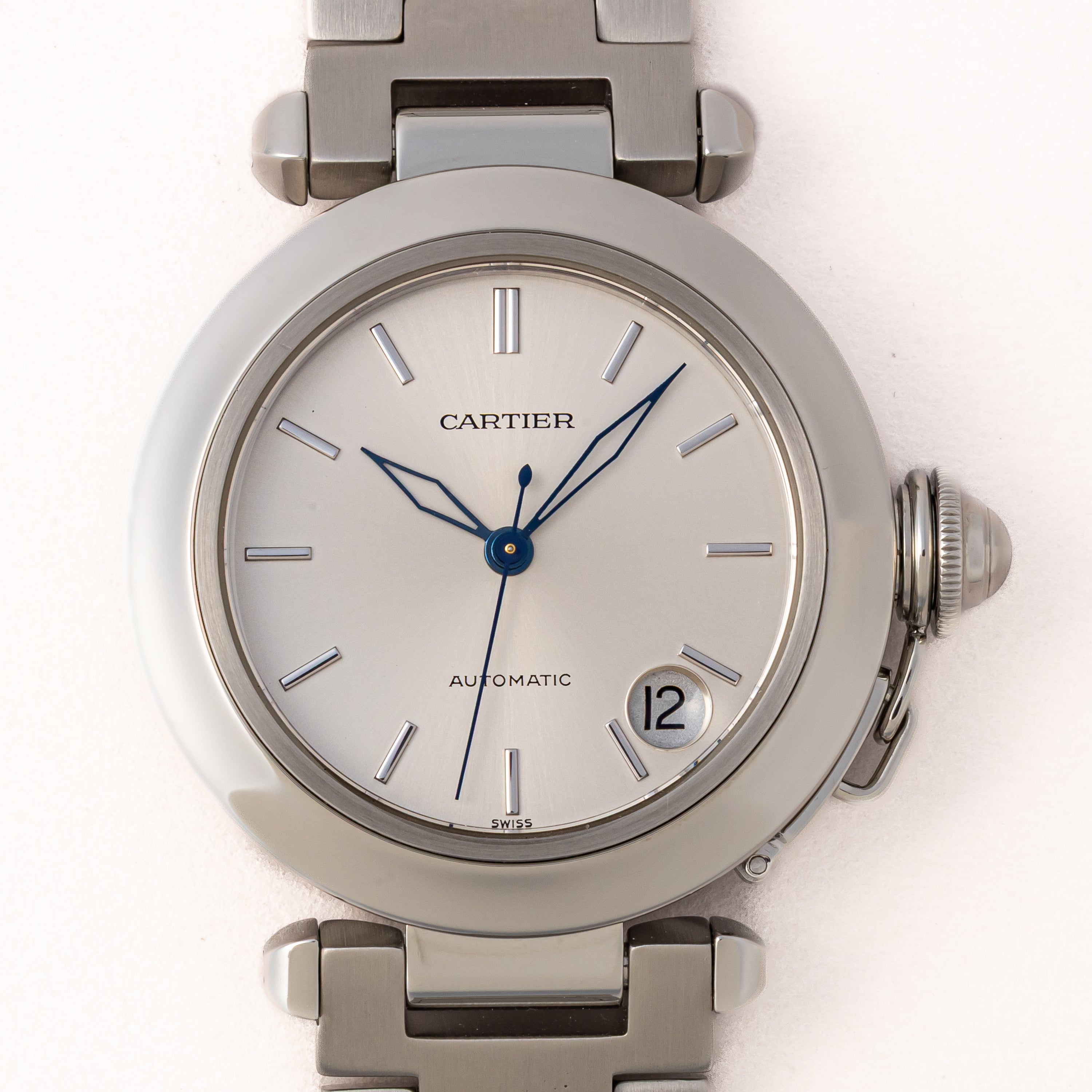 カルティエ パシャC 1980年代製 ホワイトダイヤル