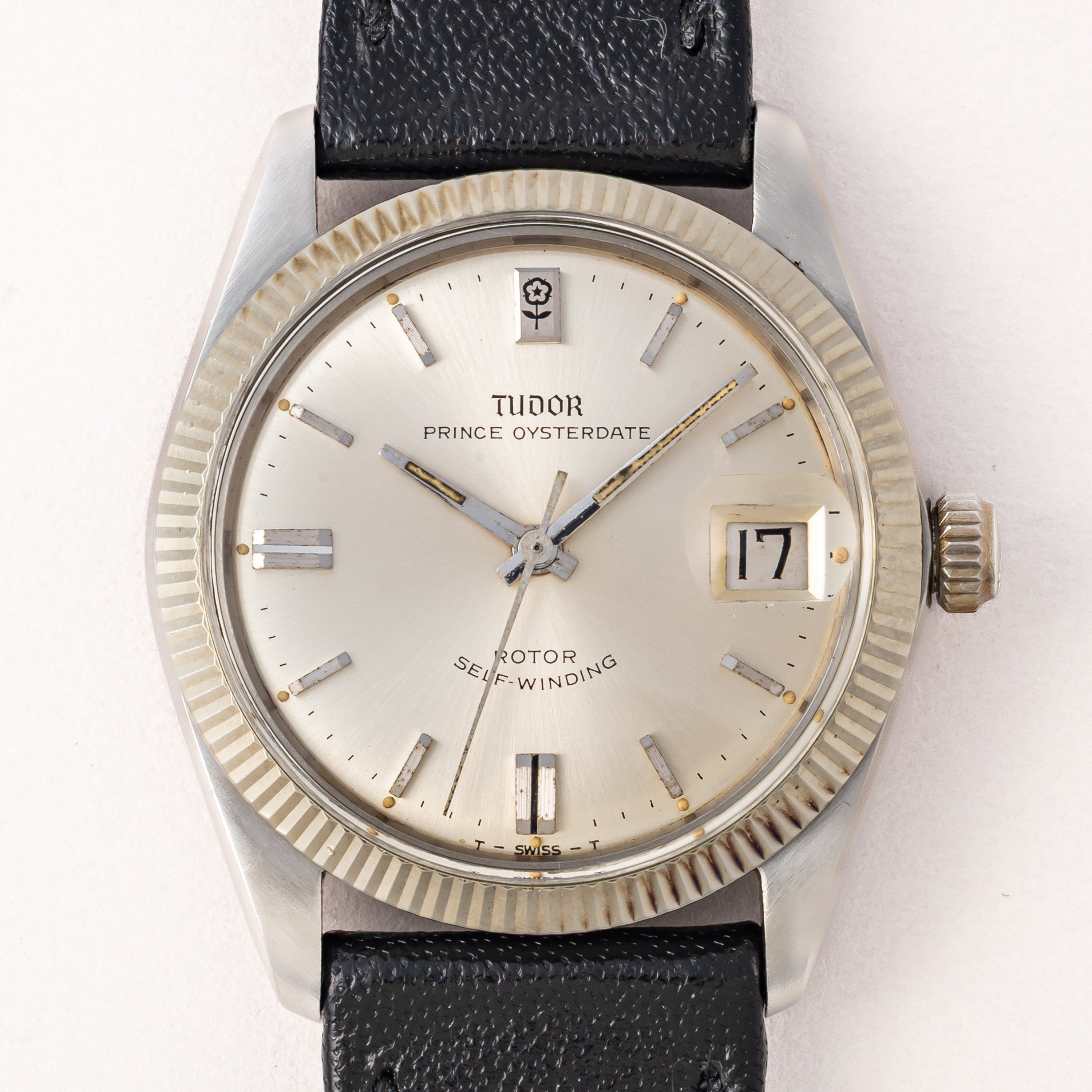 チューダー プリンスオイスターデイト 小バラ 1966年製 Ref.7990/4 王冠リューズ 自動巻き