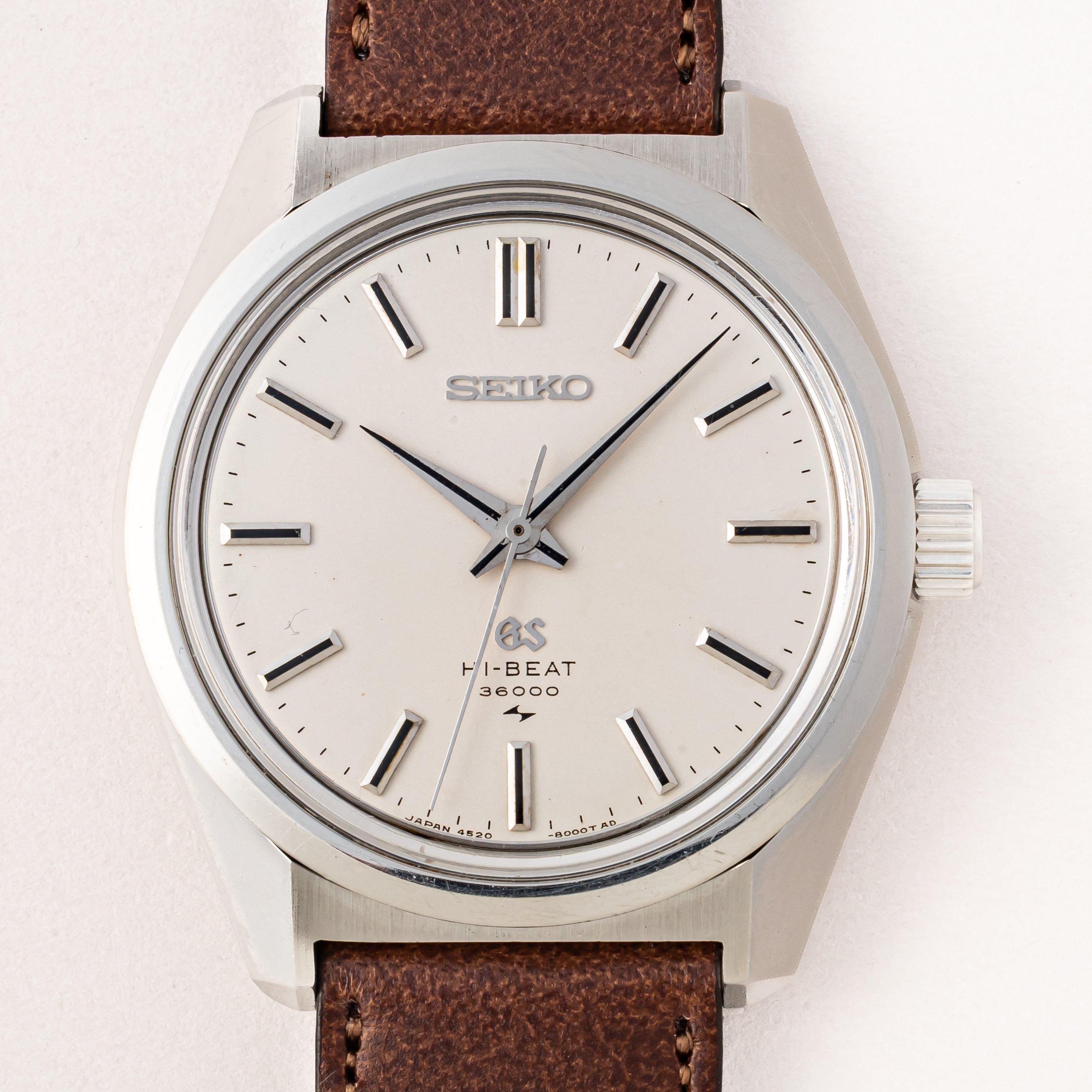 グランドセイコー ハイビート手巻き10振動 36000 1968年製 Ref.4520-8000 45GS