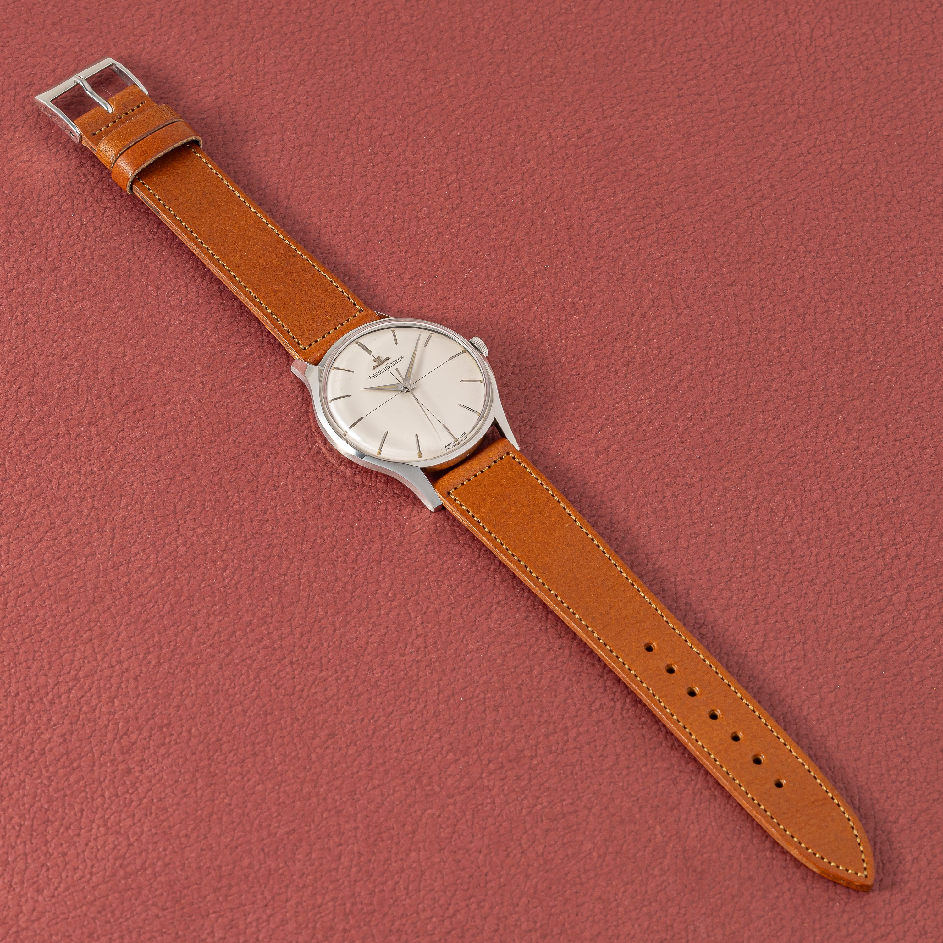 ジャガー・ルクルト ラウンドケース 1960年代製 Ref.E234 クロスライン