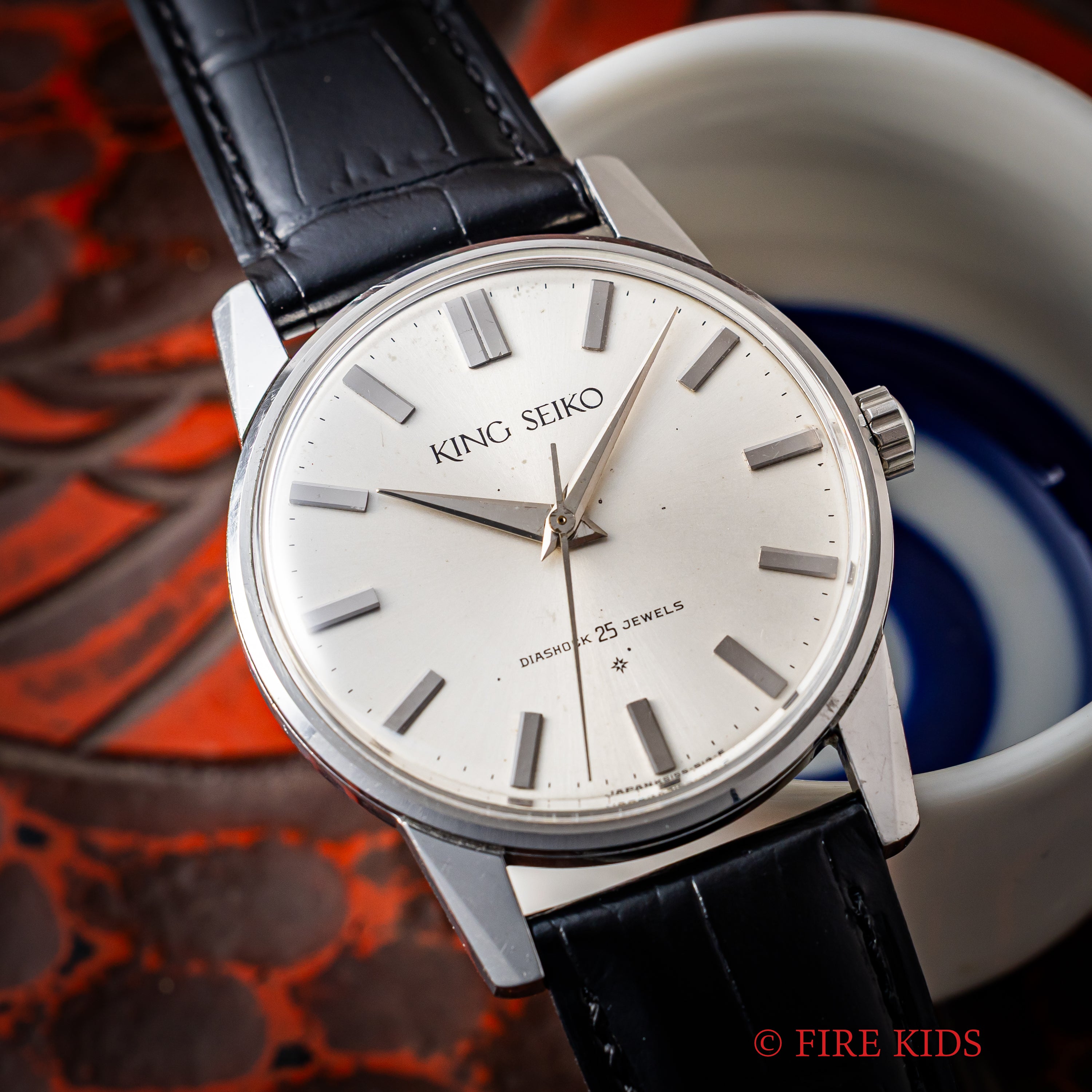 キングセイコー ファーストモデル ステンレスケース SDダイヤル 1963年製 Ref.15034KS 手巻き