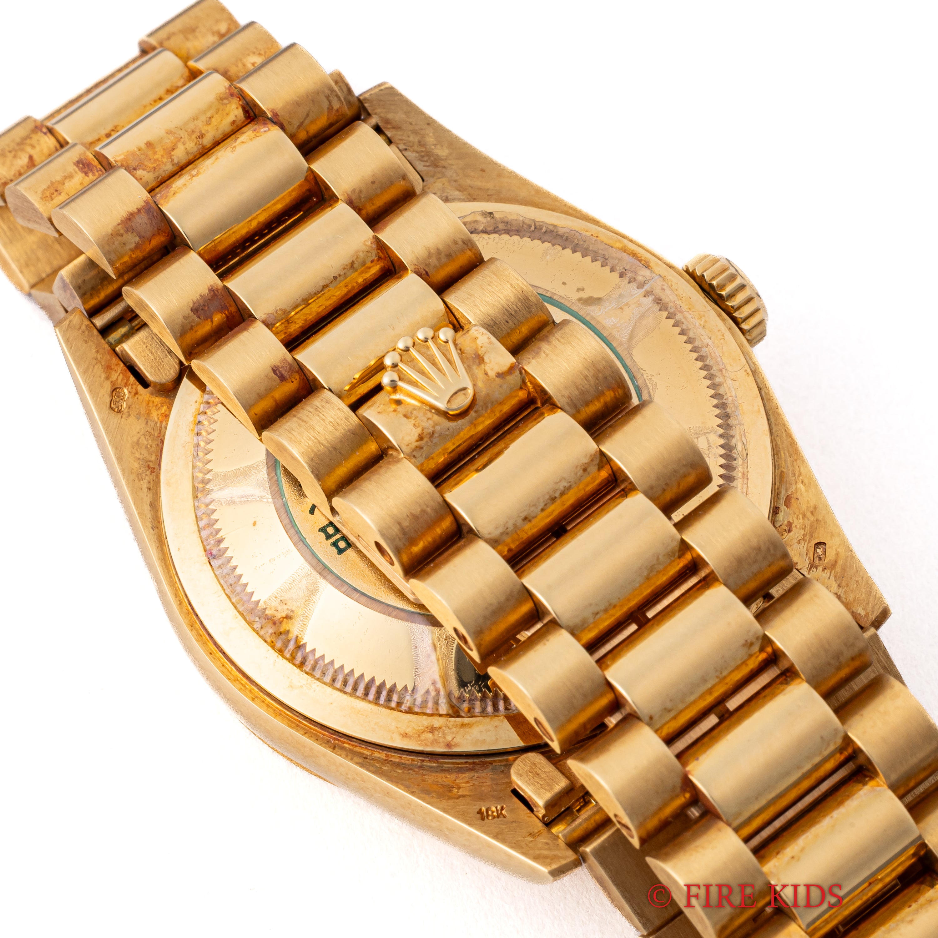 ロレックス デイデイト ミリヤードダイヤル フルセット美品 1990年製(平成2年製)18金無垢イエローゴールド Ref.18238