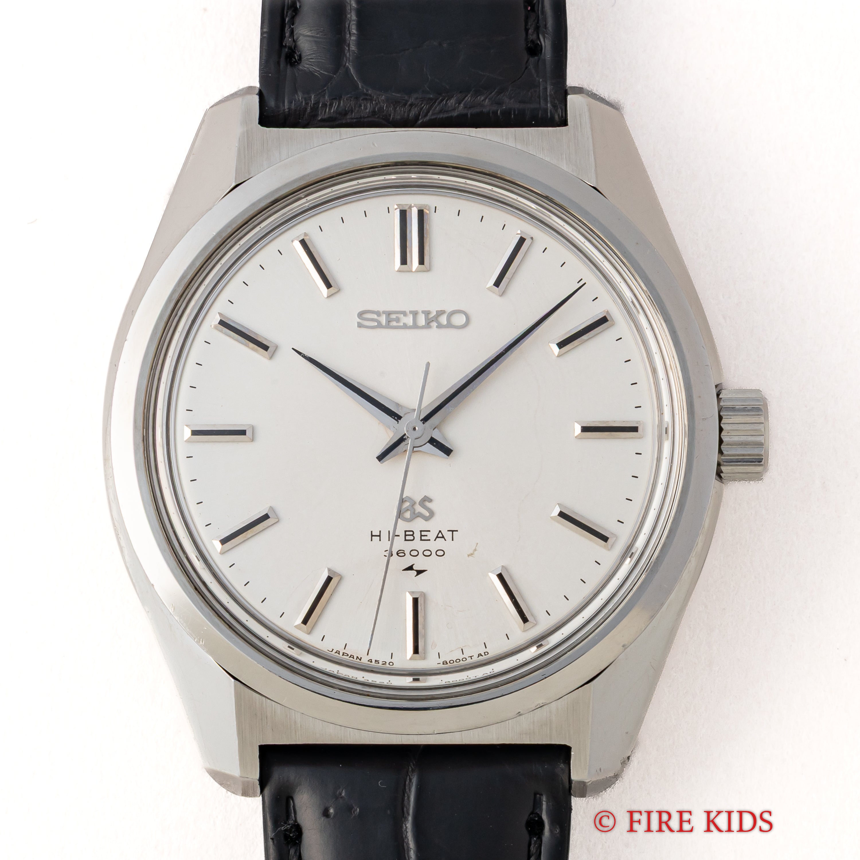 グランドセイコー 45GS 手巻き10振動 ハイビート 36000 1970年製(昭和45年製) Ref.4520-8000 セイコースタイルケース