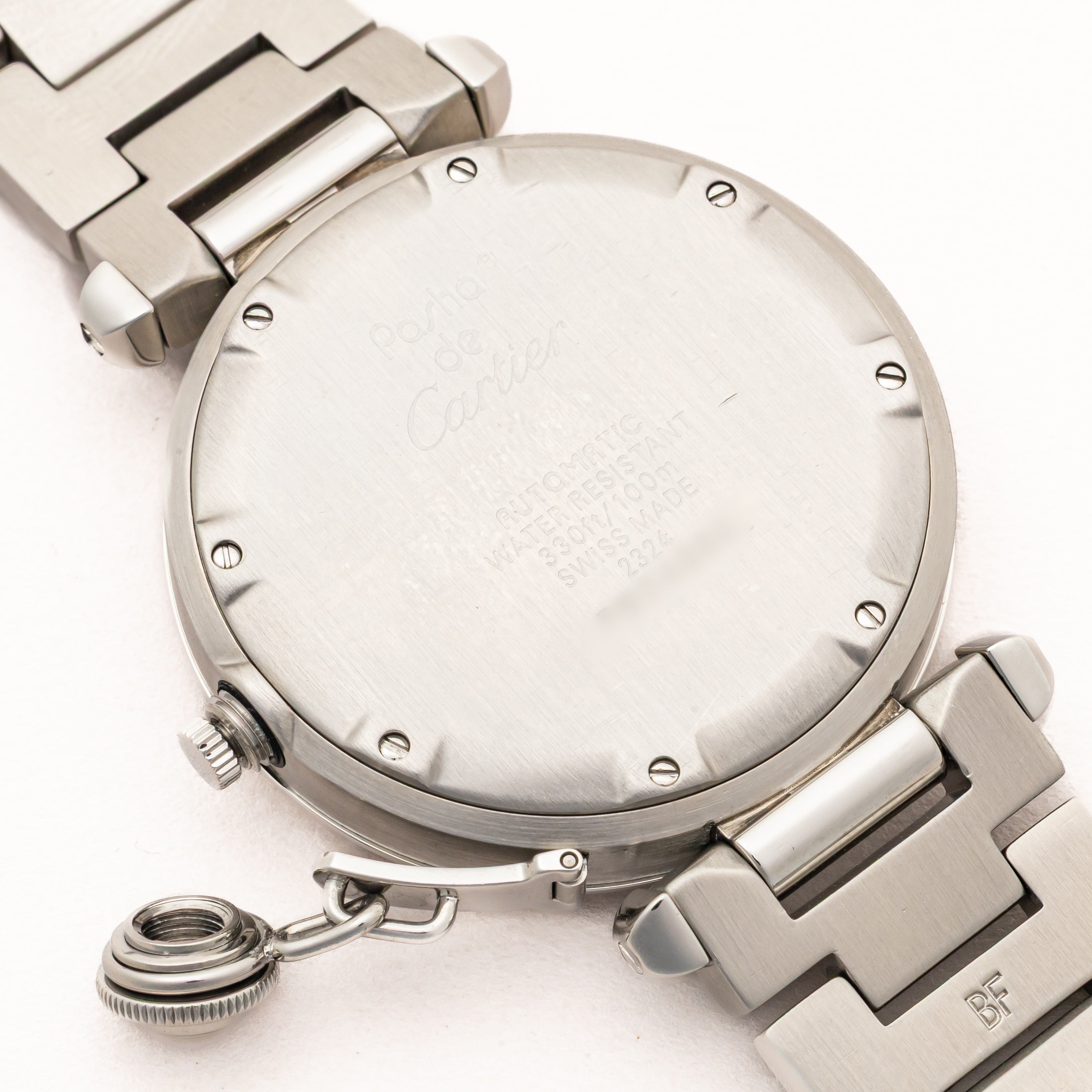 カルティエ パシャC 1980年代製 ホワイトダイヤル