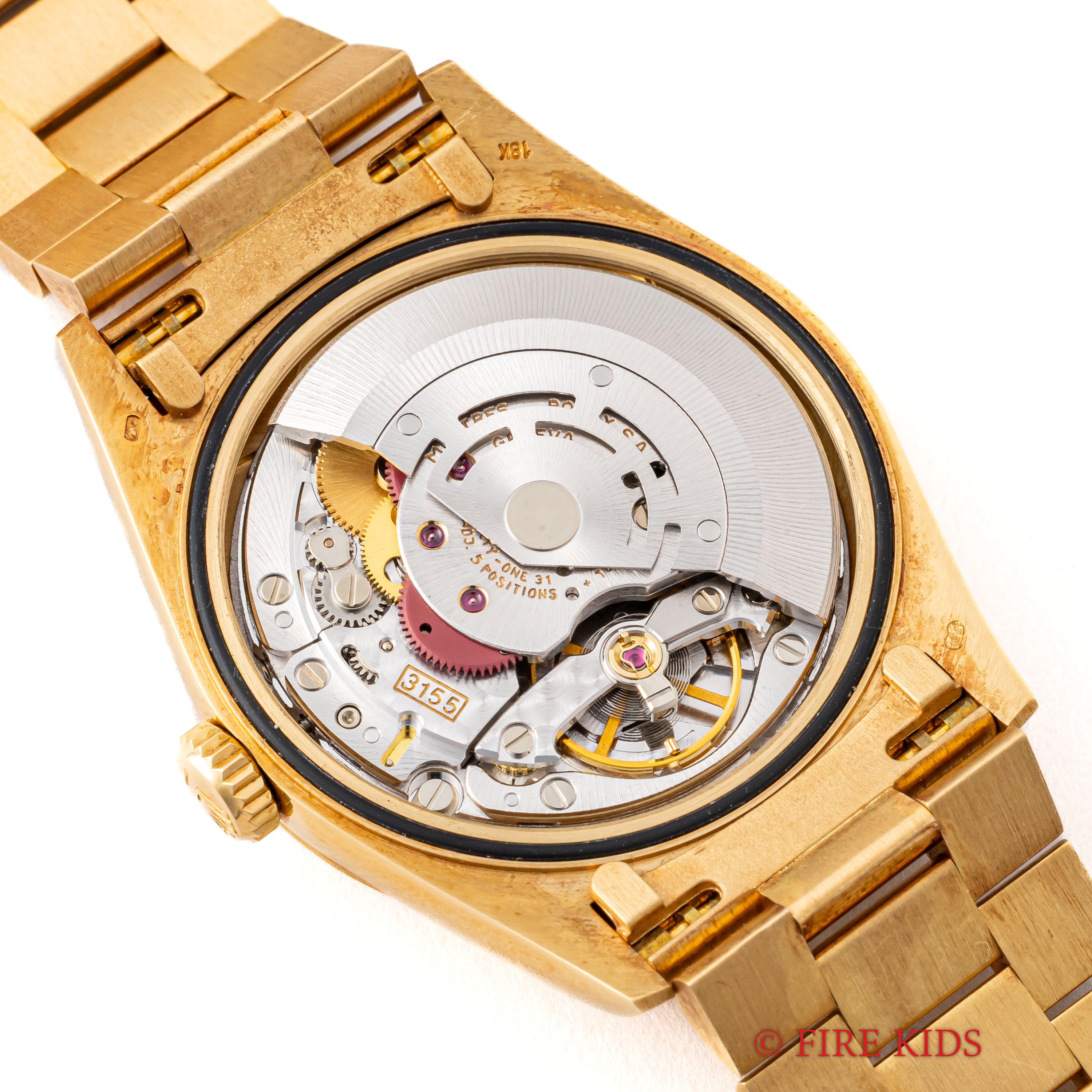 ロレックス デイデイト ミリヤードダイヤル フルセット美品 1990年製(平成2年製)18金無垢イエローゴールド Ref.18238