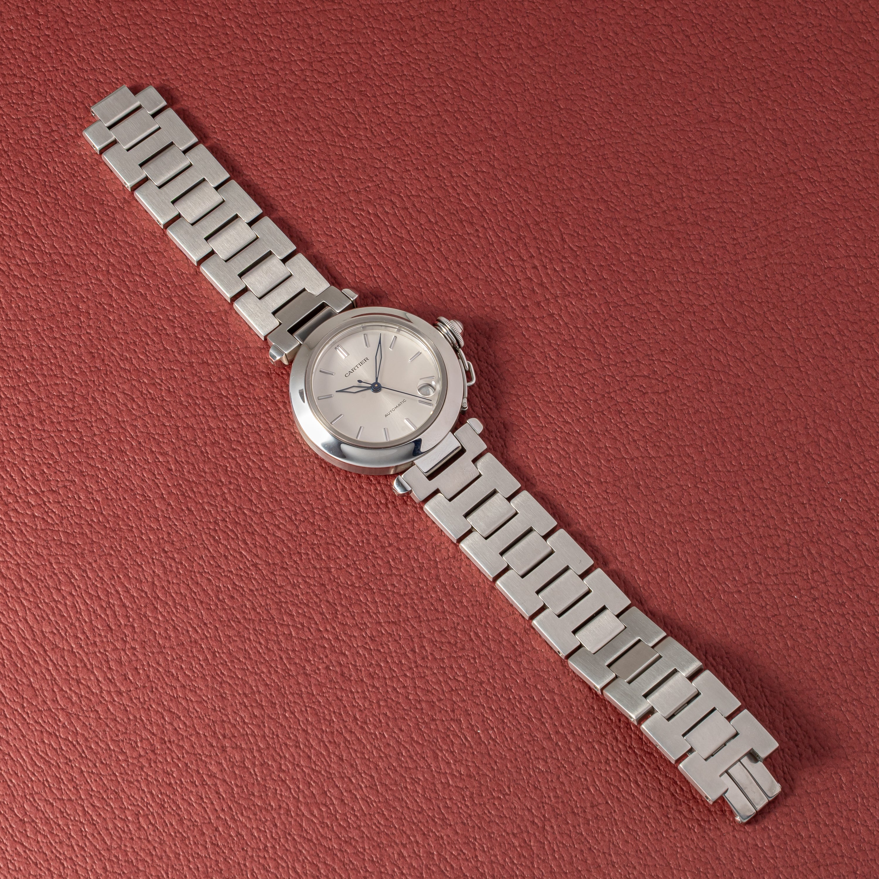 カルティエ パシャC 1980年代製 ホワイトダイヤル