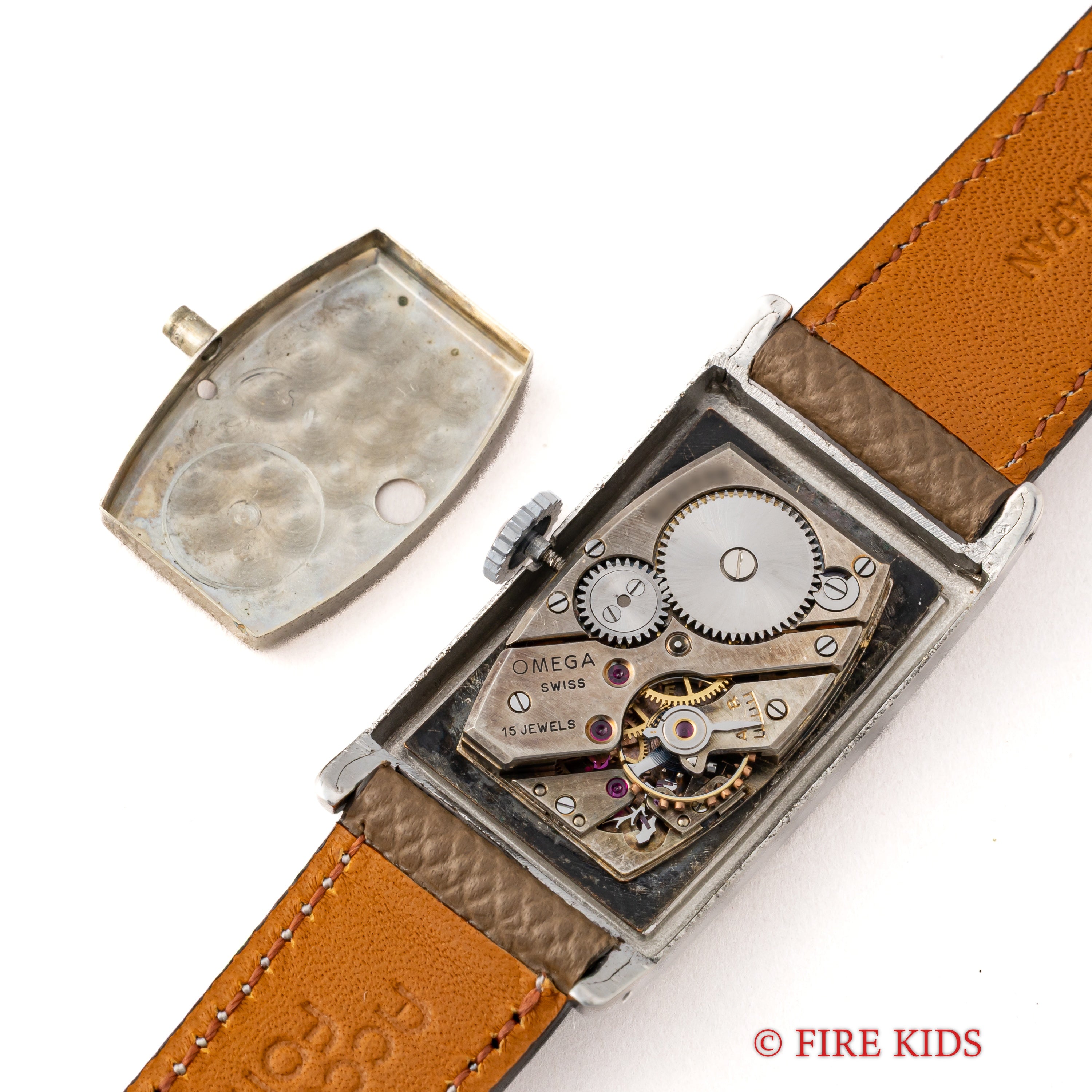 オメガ レクタンギュラーケース アラビアダイヤル 1930年代製 手巻き Cal.T17