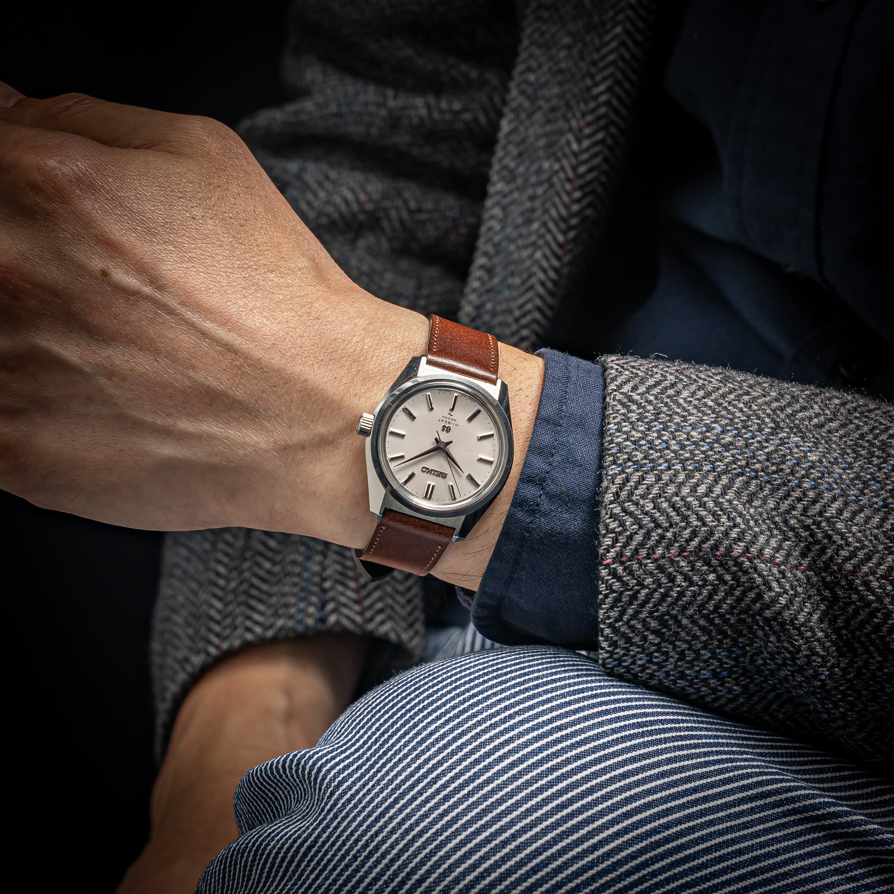 グランドセイコー ハイビート手巻き10振動 36000 1968年製 Ref.4520-8000 45GS