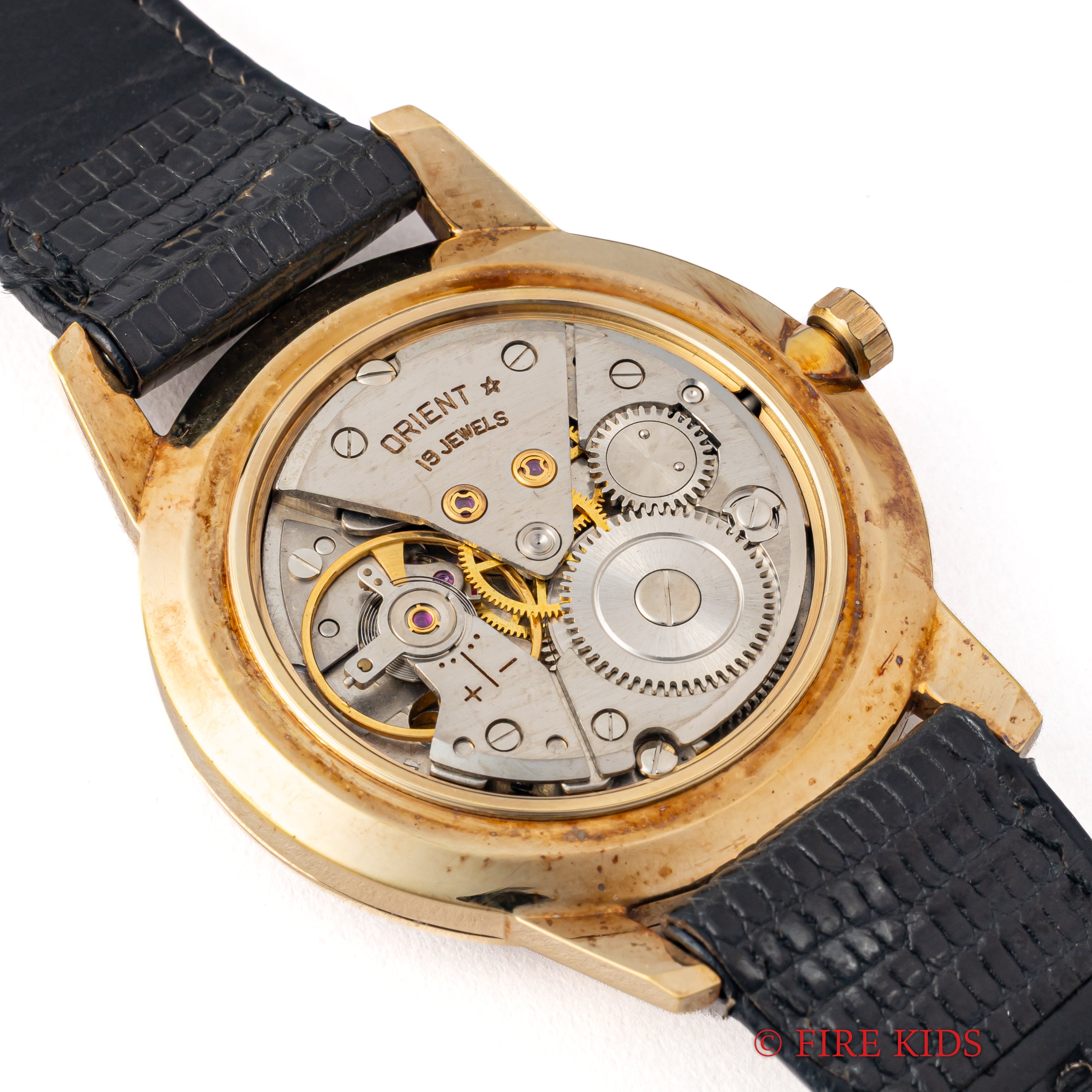 オリエント オリンピア オリエント ウィークリー 1960年代製 金張り デイデイト 美品 純正尾錠付き