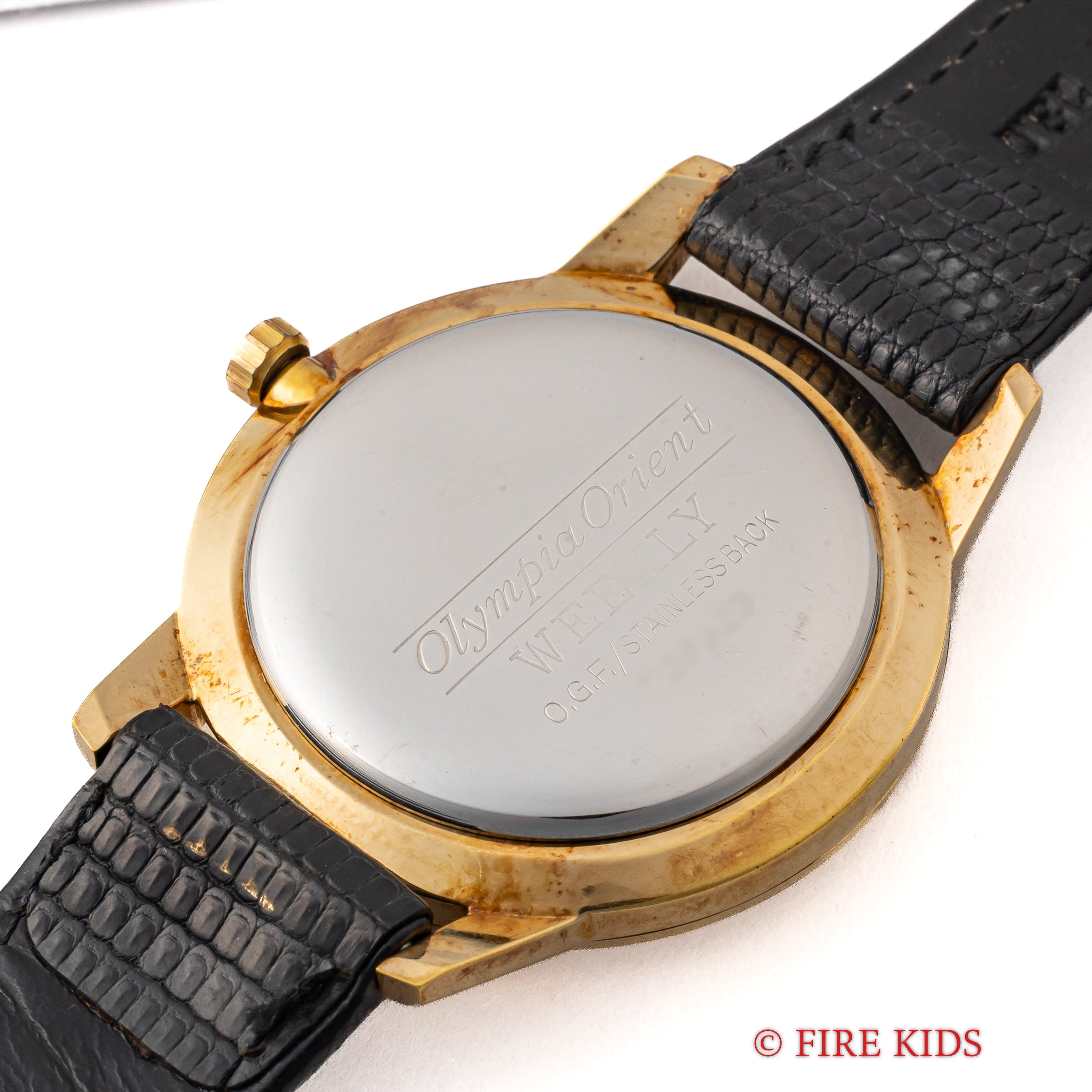 オリエント オリンピア オリエント ウィークリー 1960年代製 金張り デイデイト 美品 純正尾錠付き