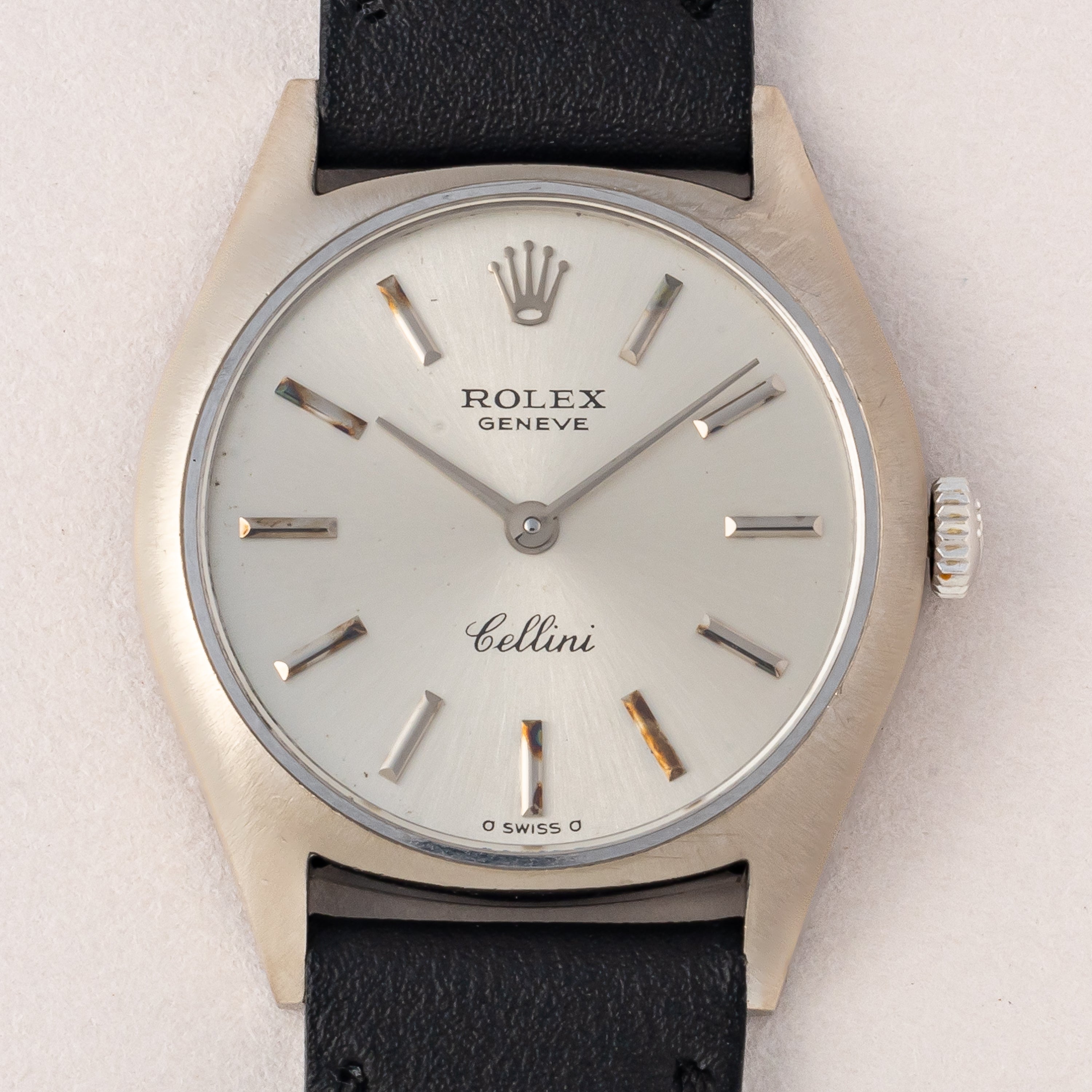 ロレックス チェリーニ レディース 1973年製 Ref.3800 18金ホワイトゴールド  純正尾錠付き