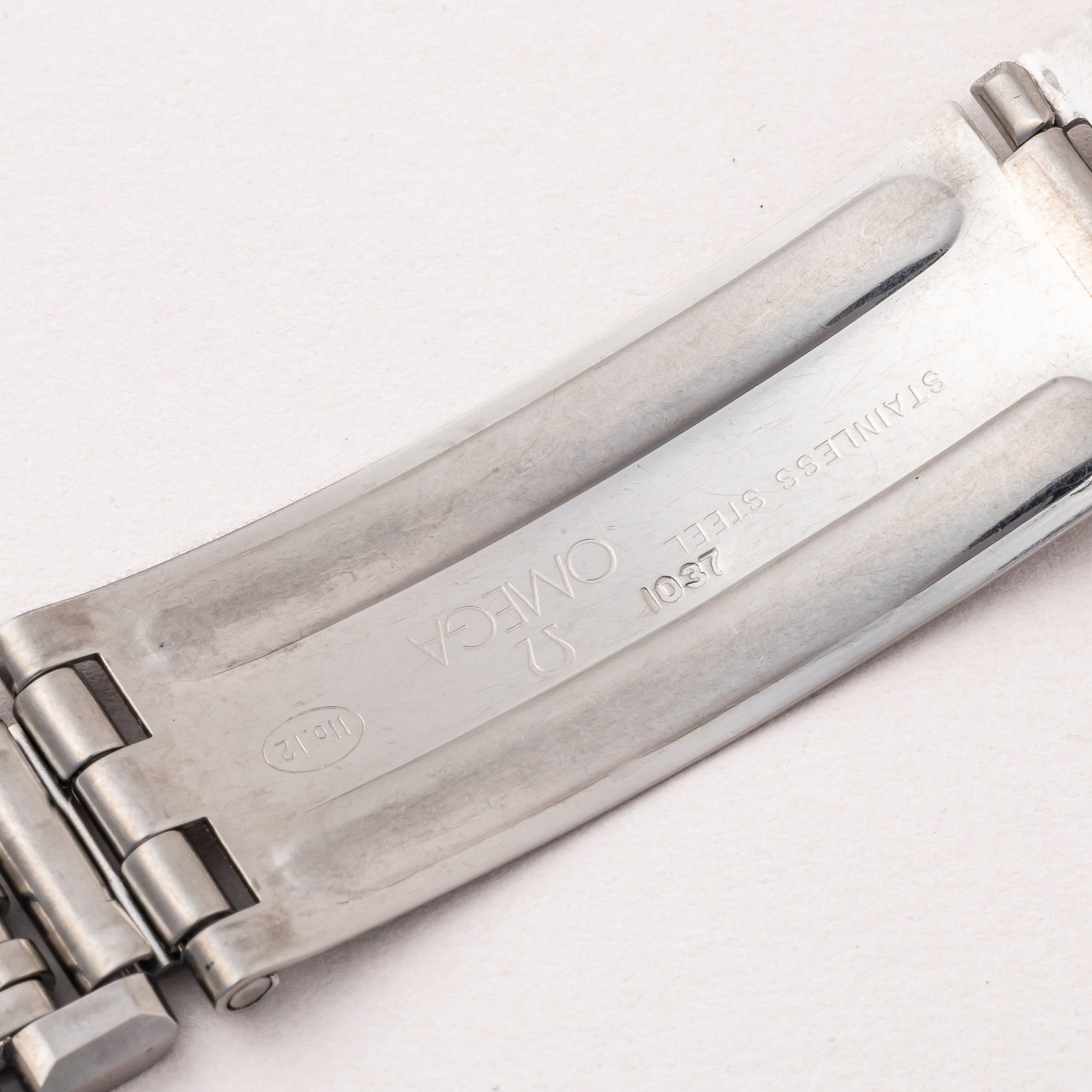 オメガ デ・ヴィル オートマチック 1960年代製 純正ブレス Ref.166033 シルバーダイヤル