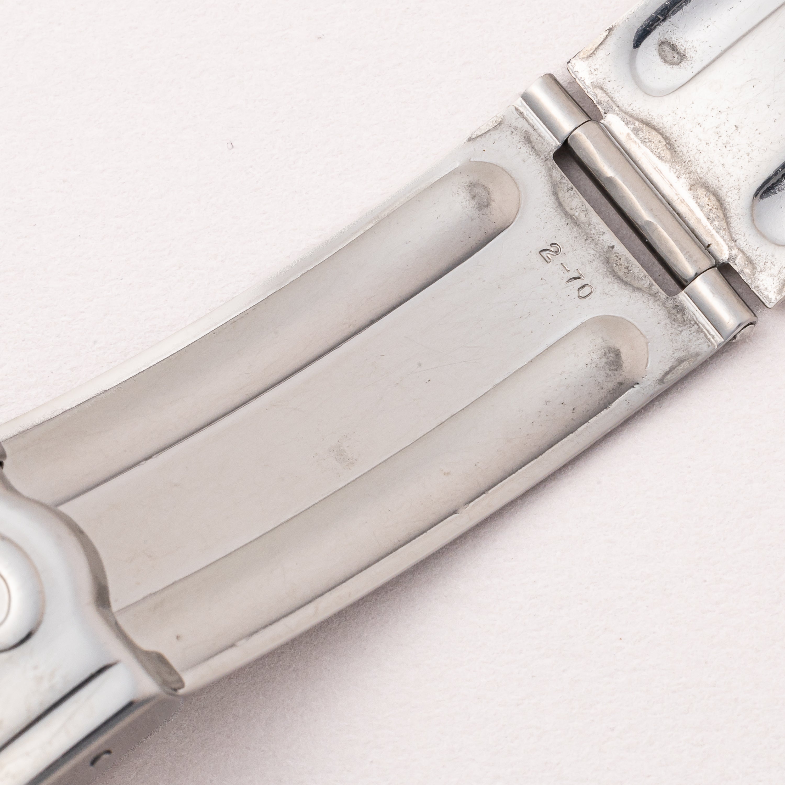 オメガ デ・ヴィル オートマチック 1960年代製 純正ブレス Ref.166033 シルバーダイヤル