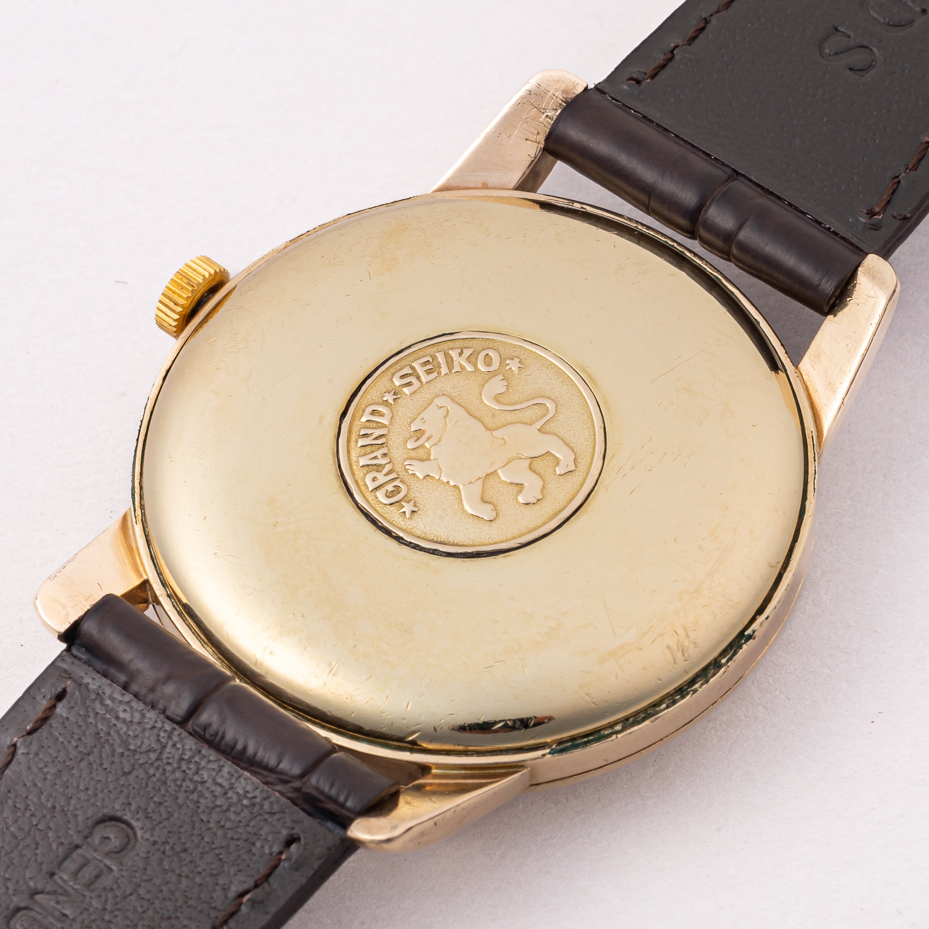 グランドセイコー ファーストモデル Ref.J14070 GS アップライト ライオンメダリオン SDダイヤル