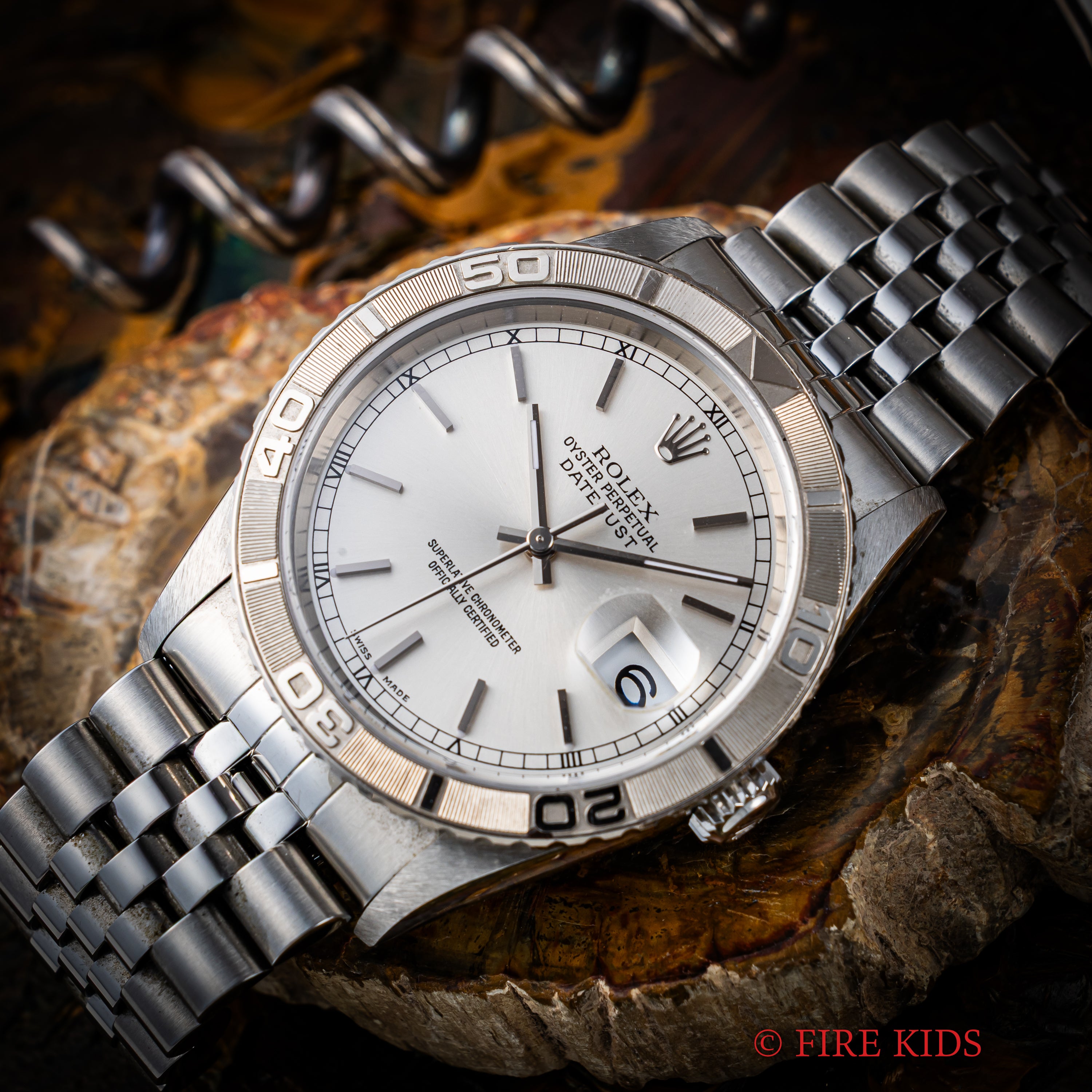 ロレックス サンダーバード Ref.16264 2002年製 箱、ギャラン