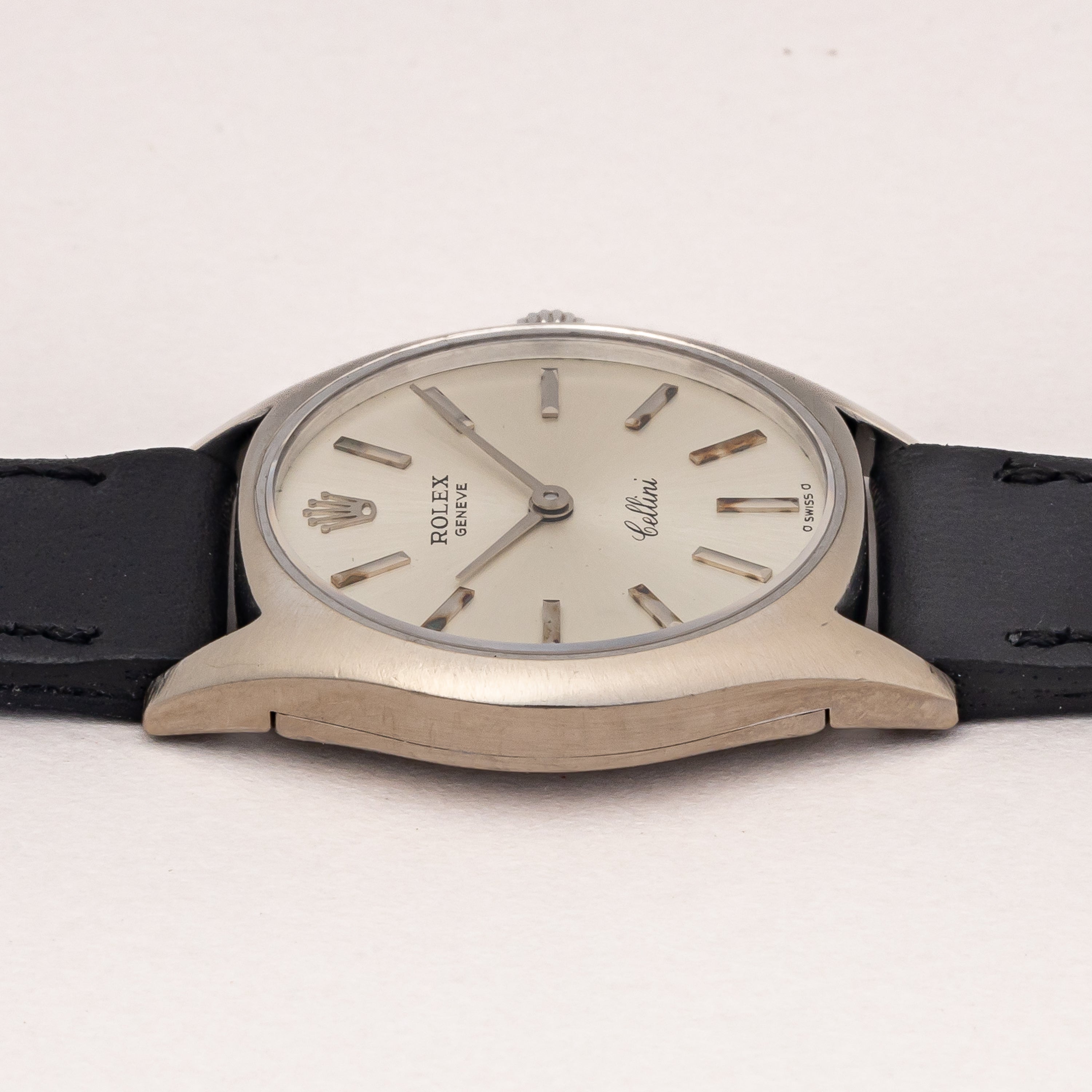 ロレックス チェリーニ レディース 1973年製 Ref.3800 18金ホワイトゴールド  純正尾錠付き