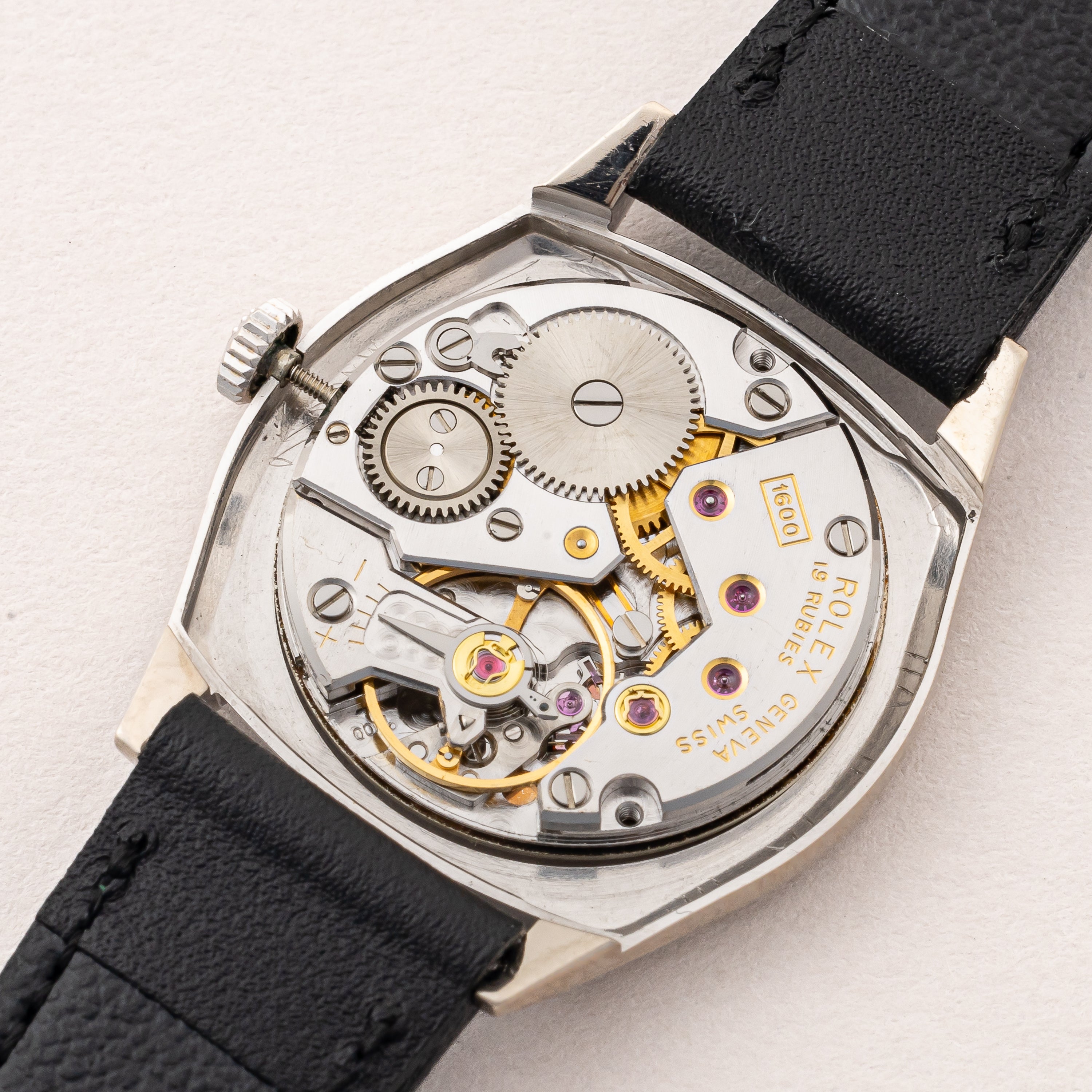 ロレックス チェリーニ レディース 1973年製 Ref.3800 18金ホワイトゴールド  純正尾錠付き