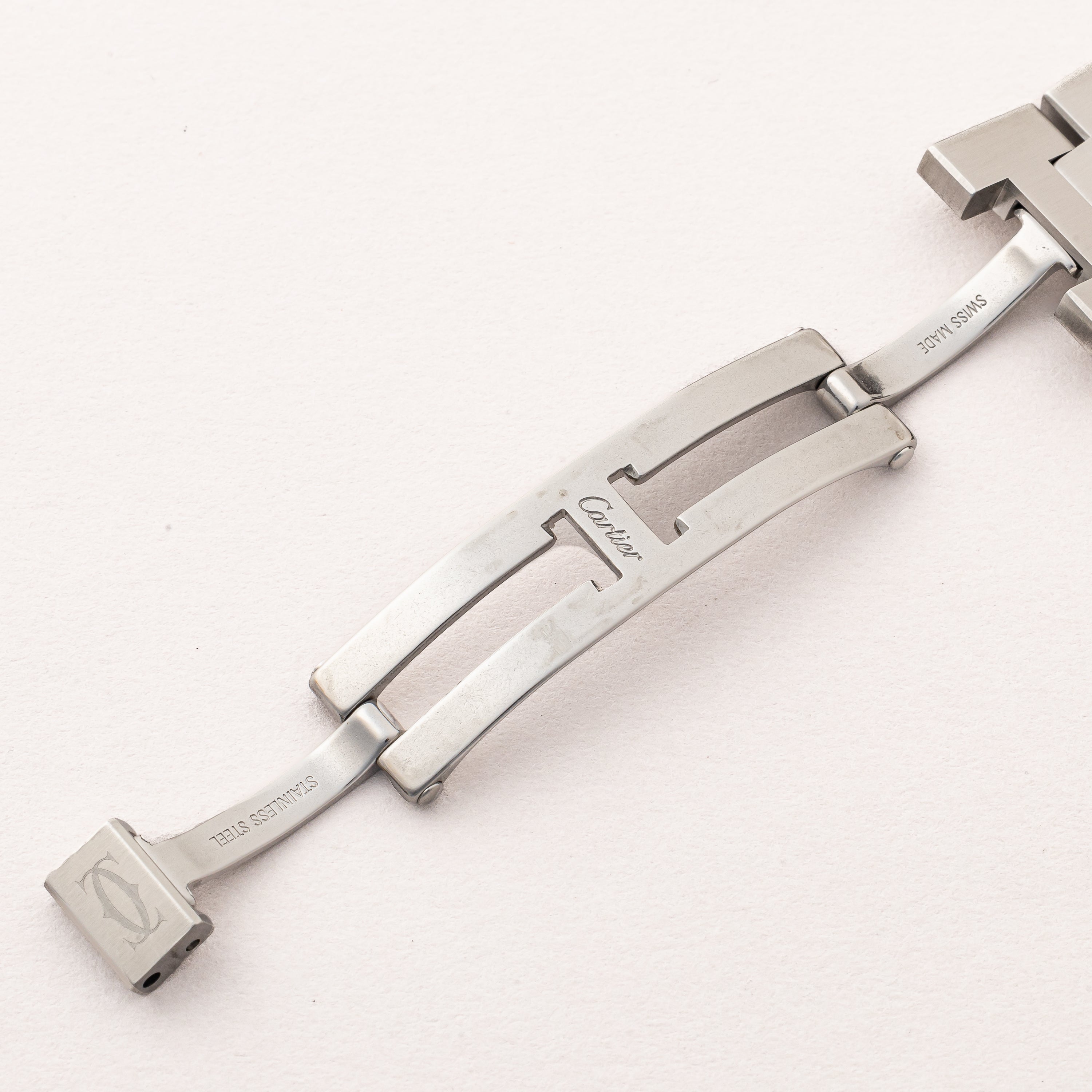 カルティエ パシャC 2000年代製 Ref.2475 ビックデイト ブラックダイヤル 2004年ギャラ付き