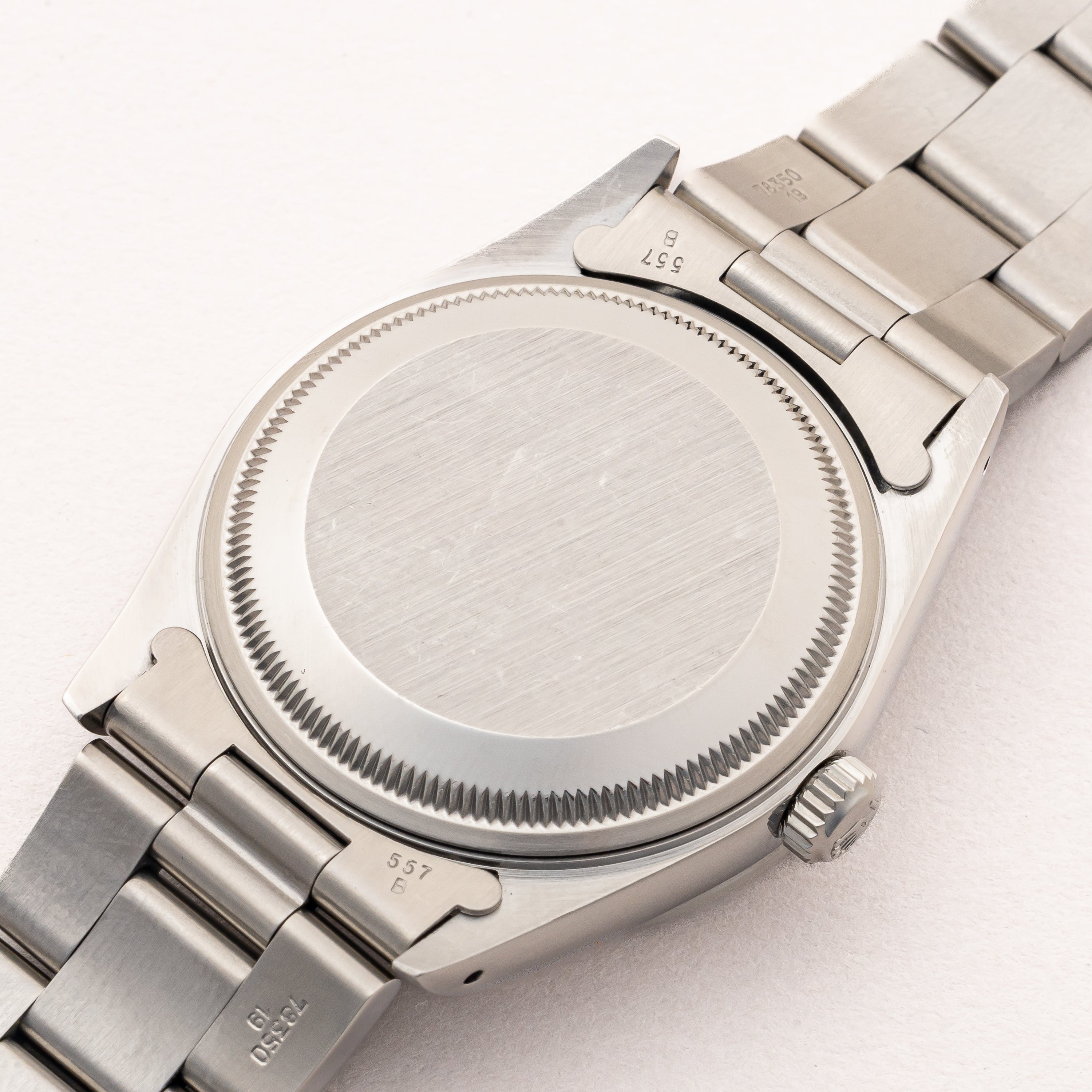 ロレックス オイスターパーペチュアルデイト 1990年~1991年製 Ref.15200 ブラックダイヤル