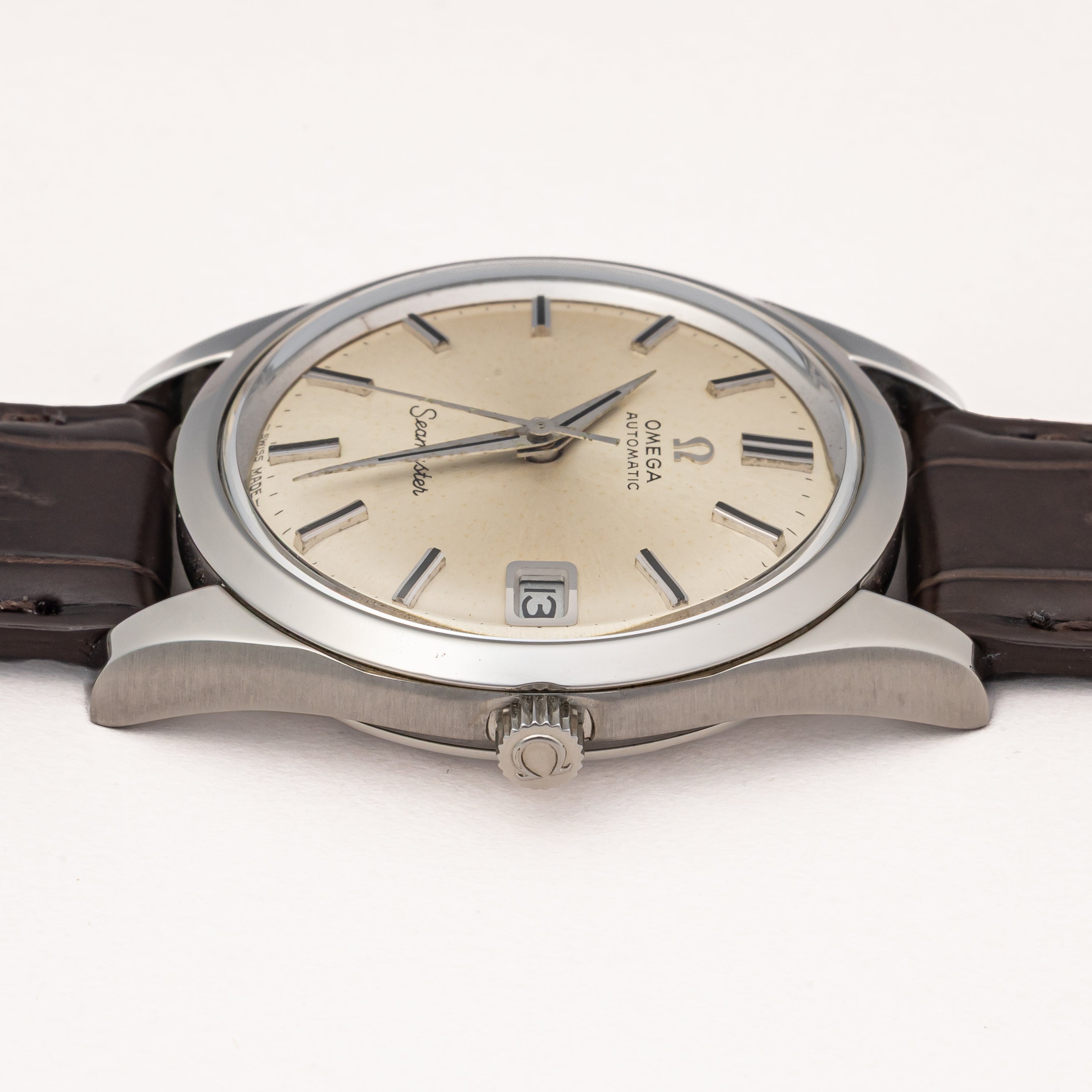 オメガ シーマスター デイト 1969年製 自動巻 Cal.565 シルバーダイヤル