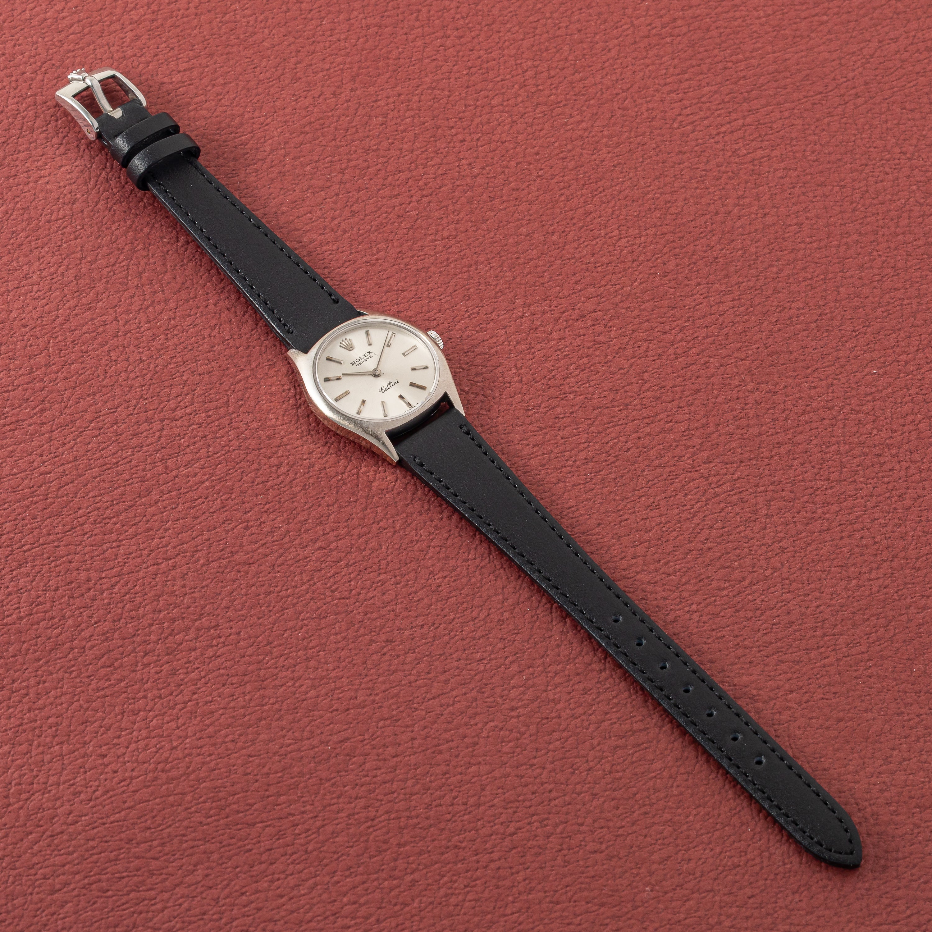 ロレックス チェリーニ レディース 1973年製 Ref.3800 18金ホワイトゴールド  純正尾錠付き