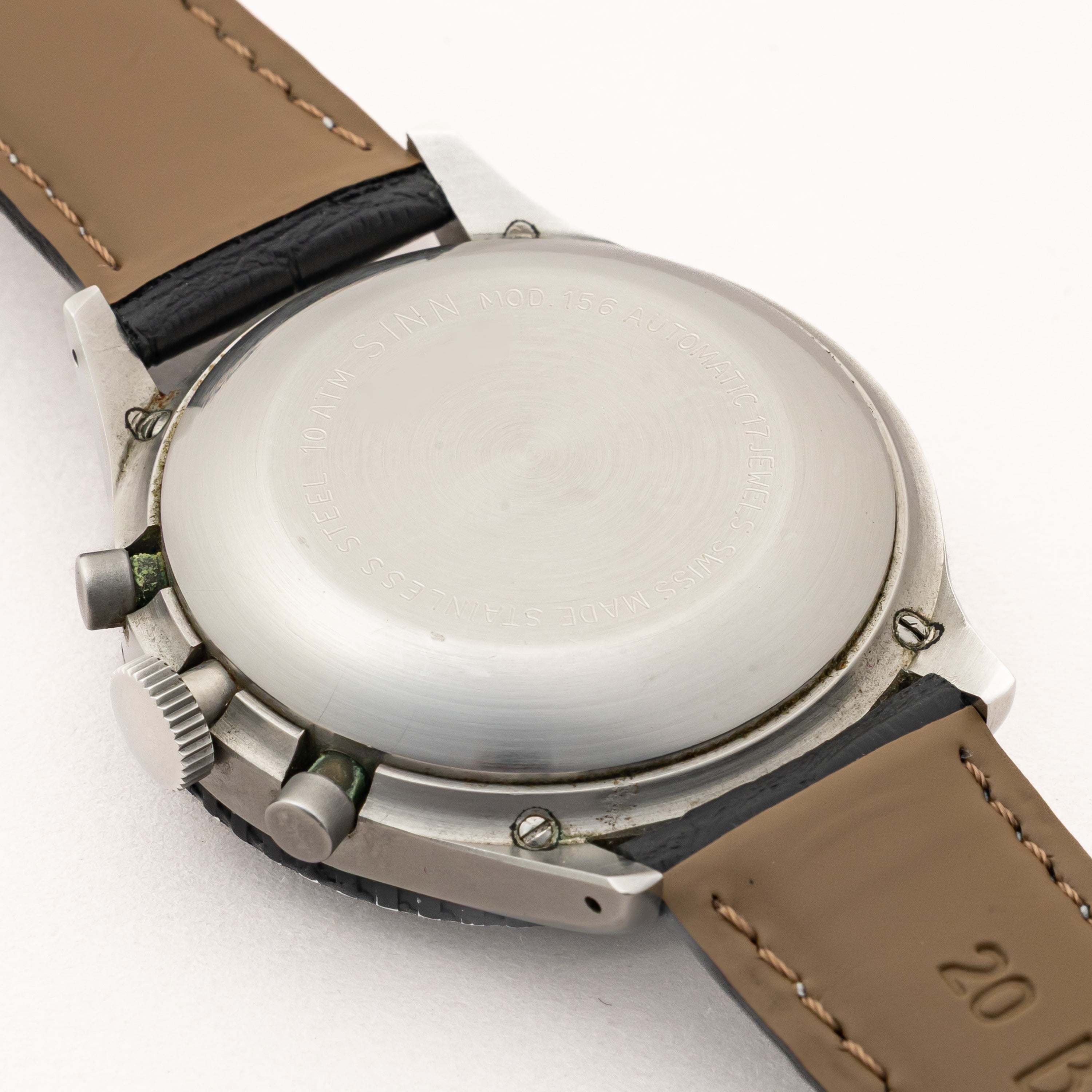 ジン ミリタリークロノグラフ 1990年代製 レマニアCal.5100搭載自動巻き