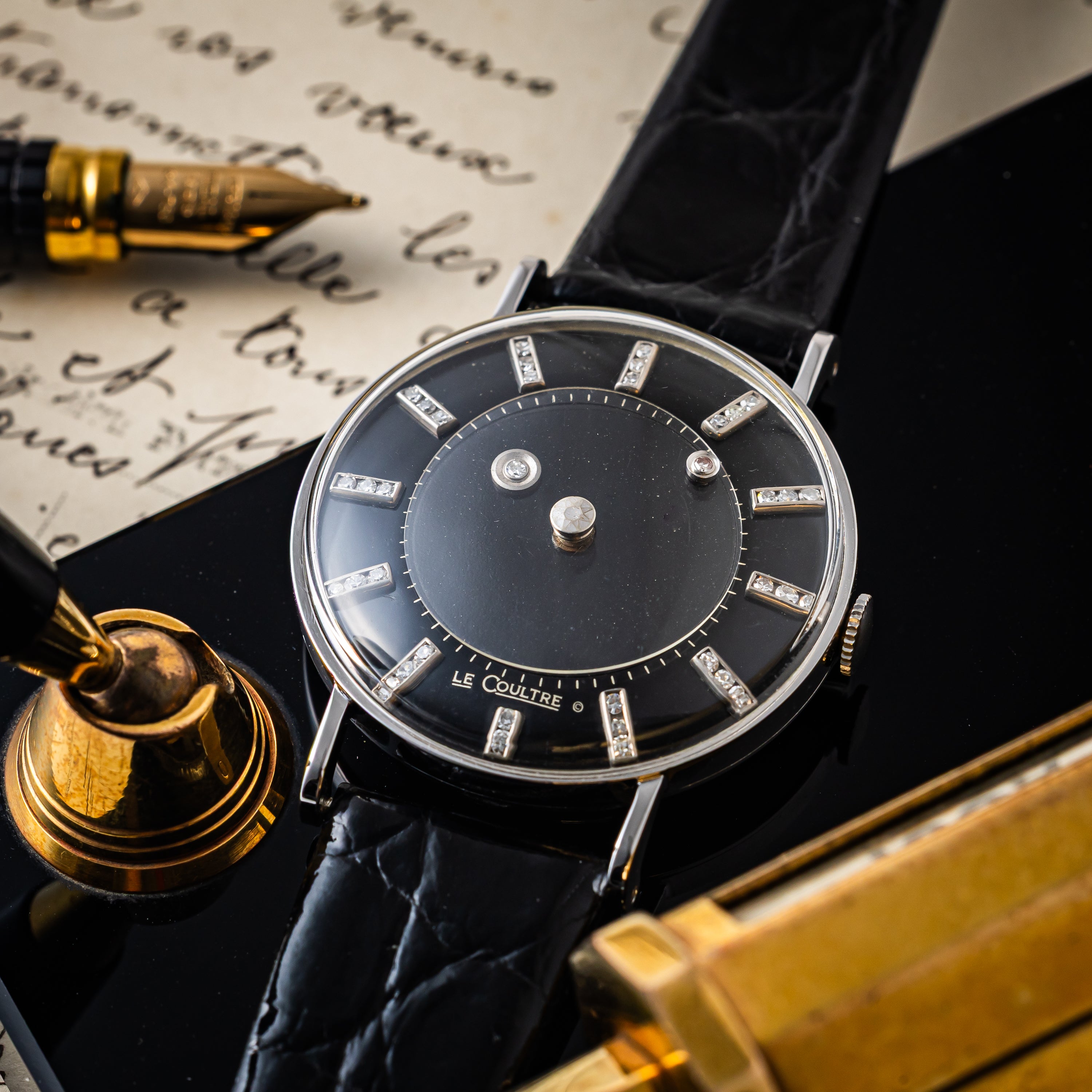 ジャガールクルト ヴァシュロンダブルネーム 14金無垢 手巻き 1950年代 ミステリーウォッチ Ref.727-722-103D