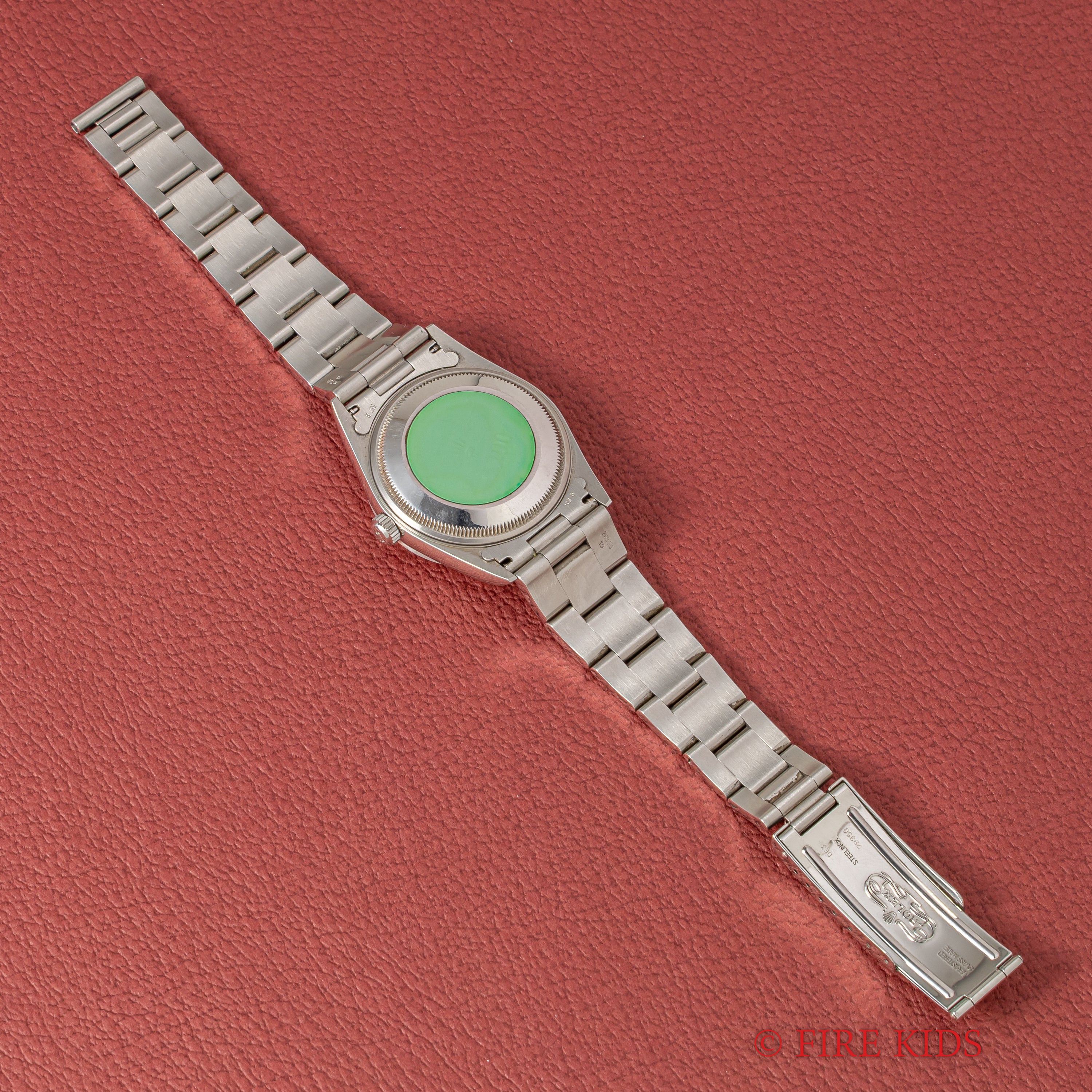 ロレックス 2000年製(平成12年製) オイスターパーペチュアルデイト Ref.15200 ブルー 飛びアラビアダイヤル ギャラ付