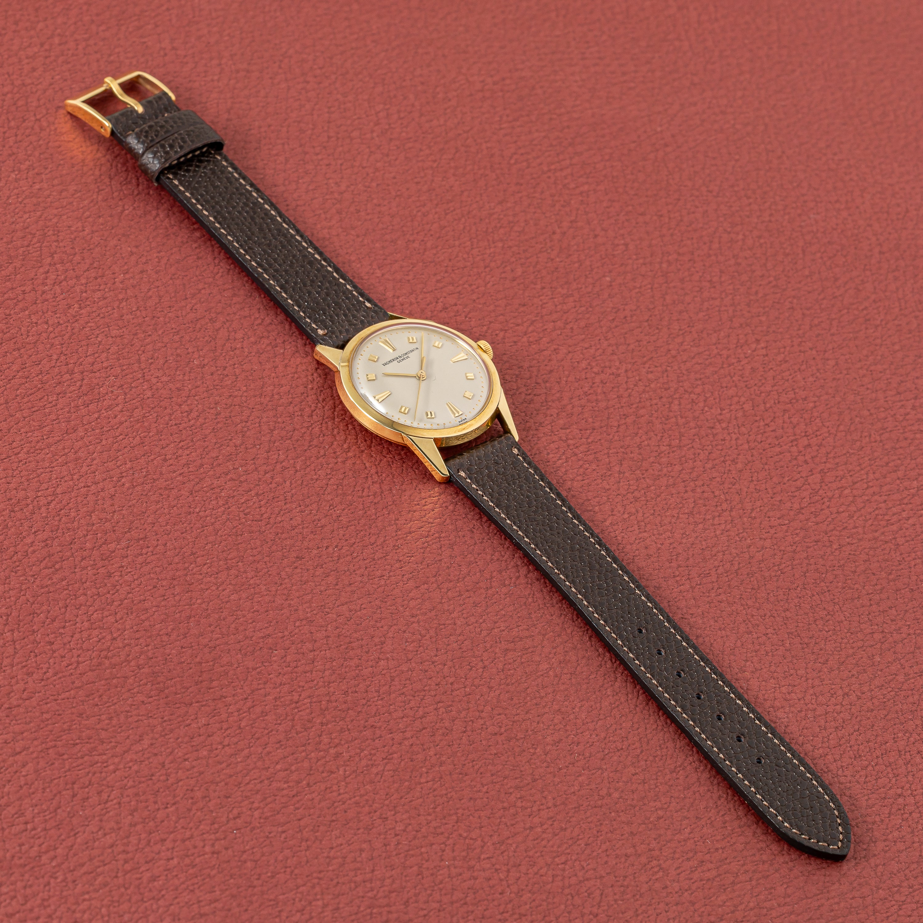 ヴァシュロン・コンスタンタン 18金無垢ラウンドケース 1950年代製 センターセコンド 手巻き式 Cal.1002