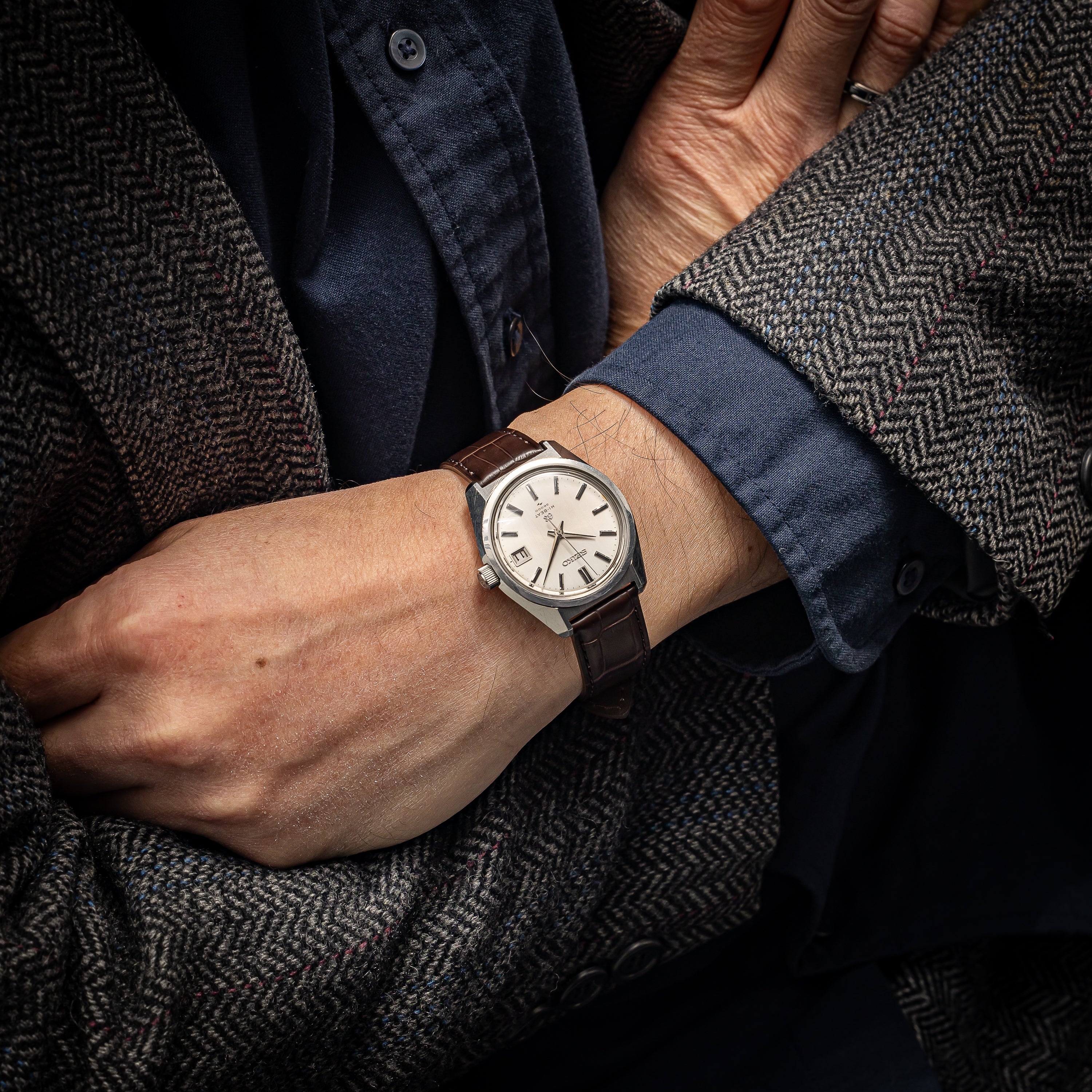 グランドセイコー1968年製 10振動手巻き 45GS Ref.4522-8000 ハイビート セイコースタイルケース