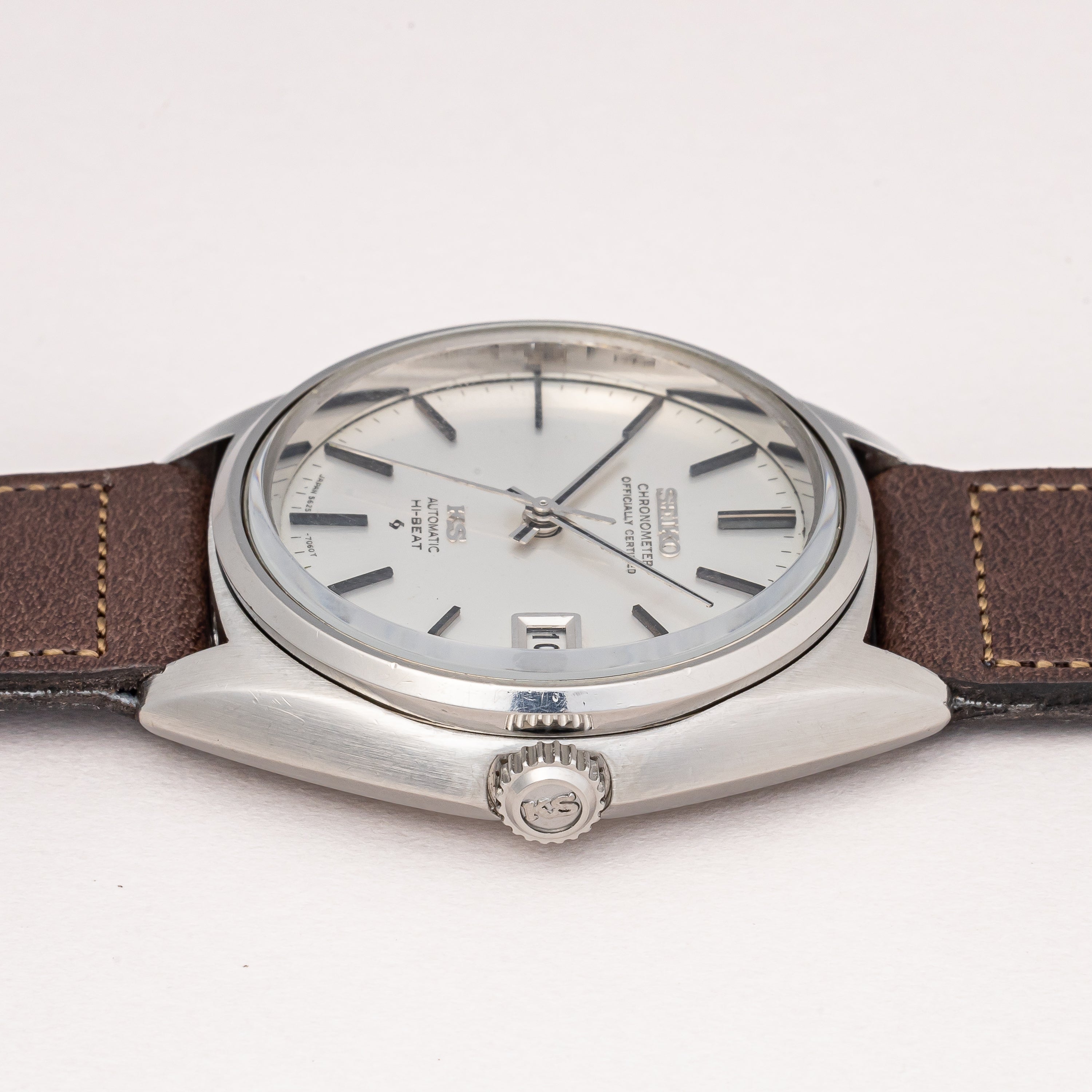 キングセイコークロノメーター ハイビート自動巻き 1970年製(昭和45年製)Ref.5625-7060